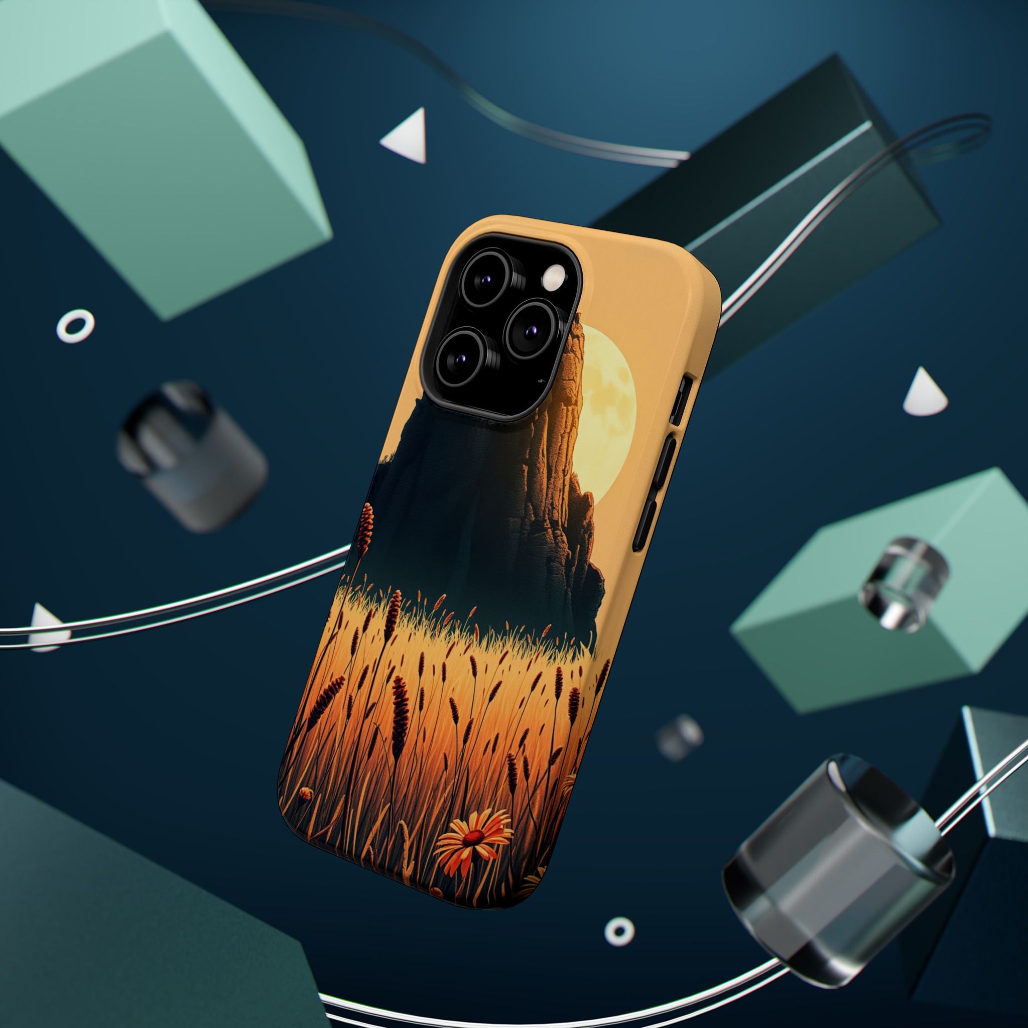 iPhone Spring Meadow Cinematic Art Clean Minimal Snap Cas Slim Snap Case · iPhon