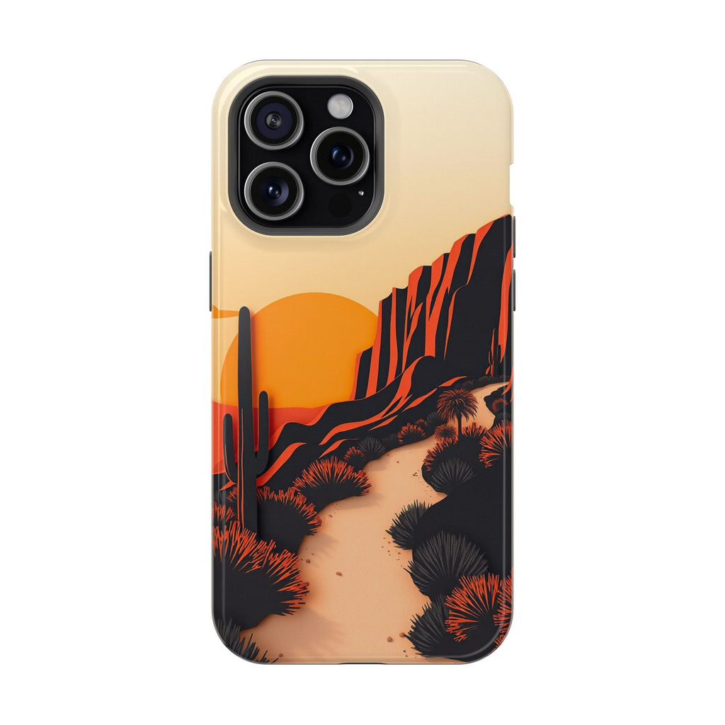 iPhone Serene Mesa Sunset Design 12 Slim Everyday Designer Case · iPhone Case