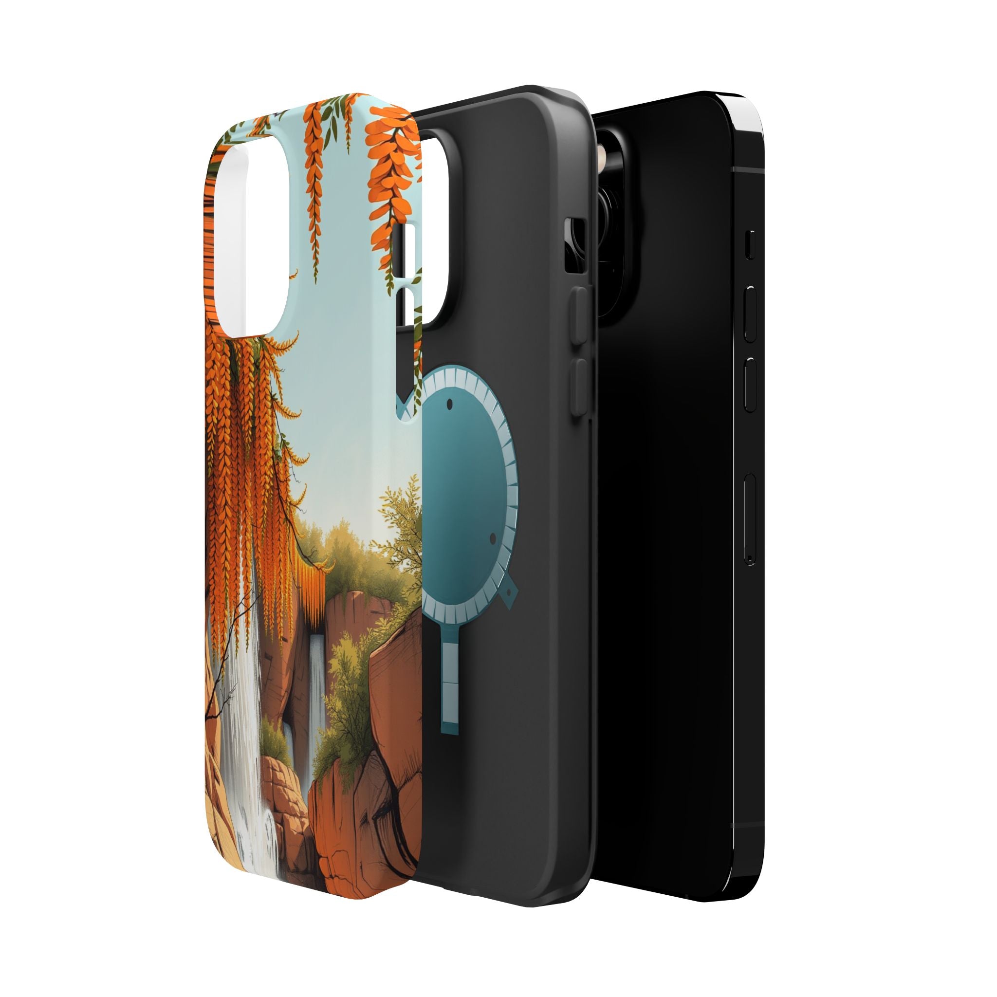 iPhone Wisteria Cascade Mystic Art Bold Modern Everyday Snap Case · iPhone Case