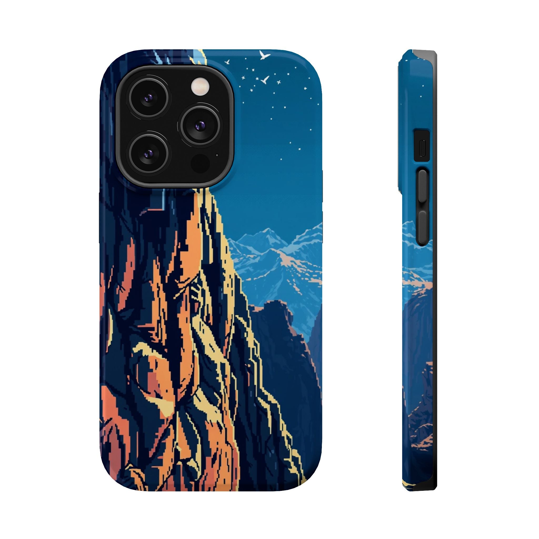 iPhone Midnight Blue And Silver Canyon Wall Slim iPhone Everyday · iPhone Case