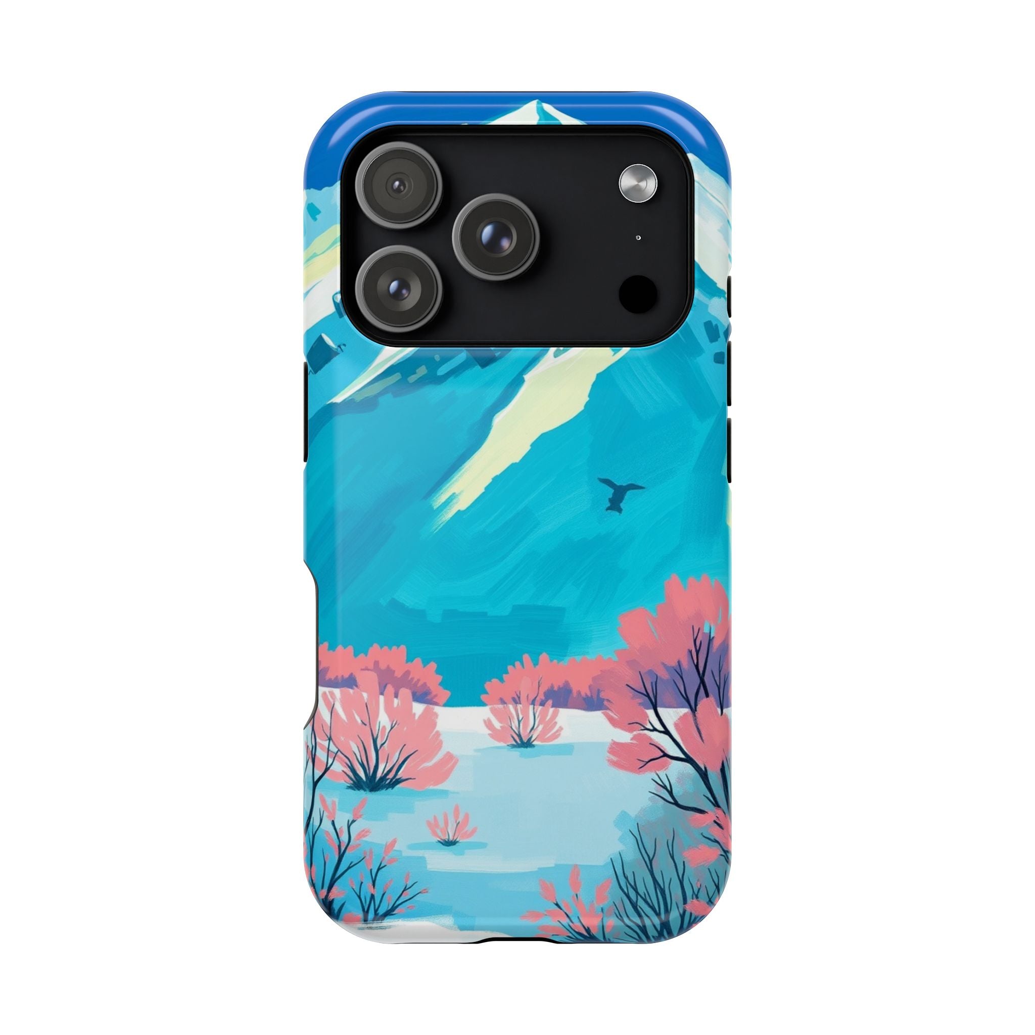 iPhone Snow Field Electric Art Slim Everyday Designer Case · iPhone Case