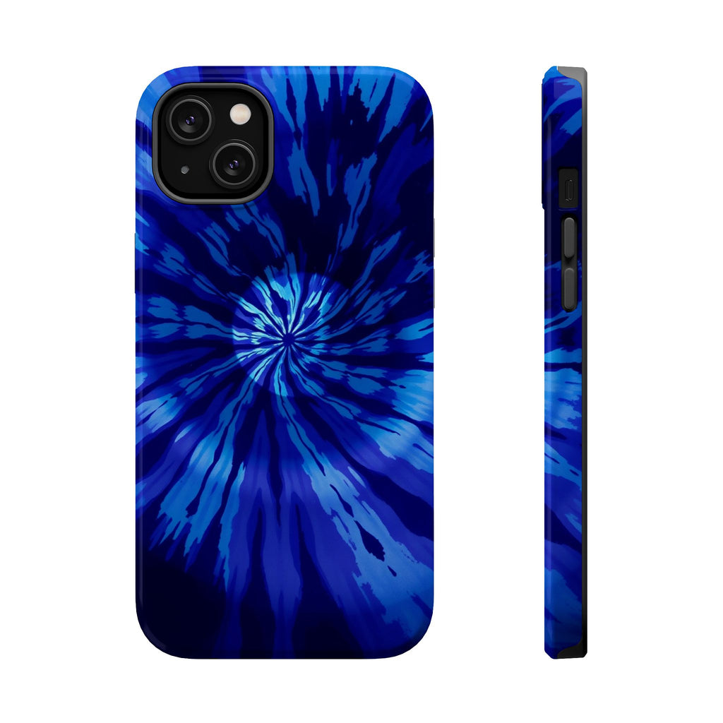 iPhone Tie-Dye Vortex Dark Gothic Ink Slim Everyday Designer Case · iPhone Case