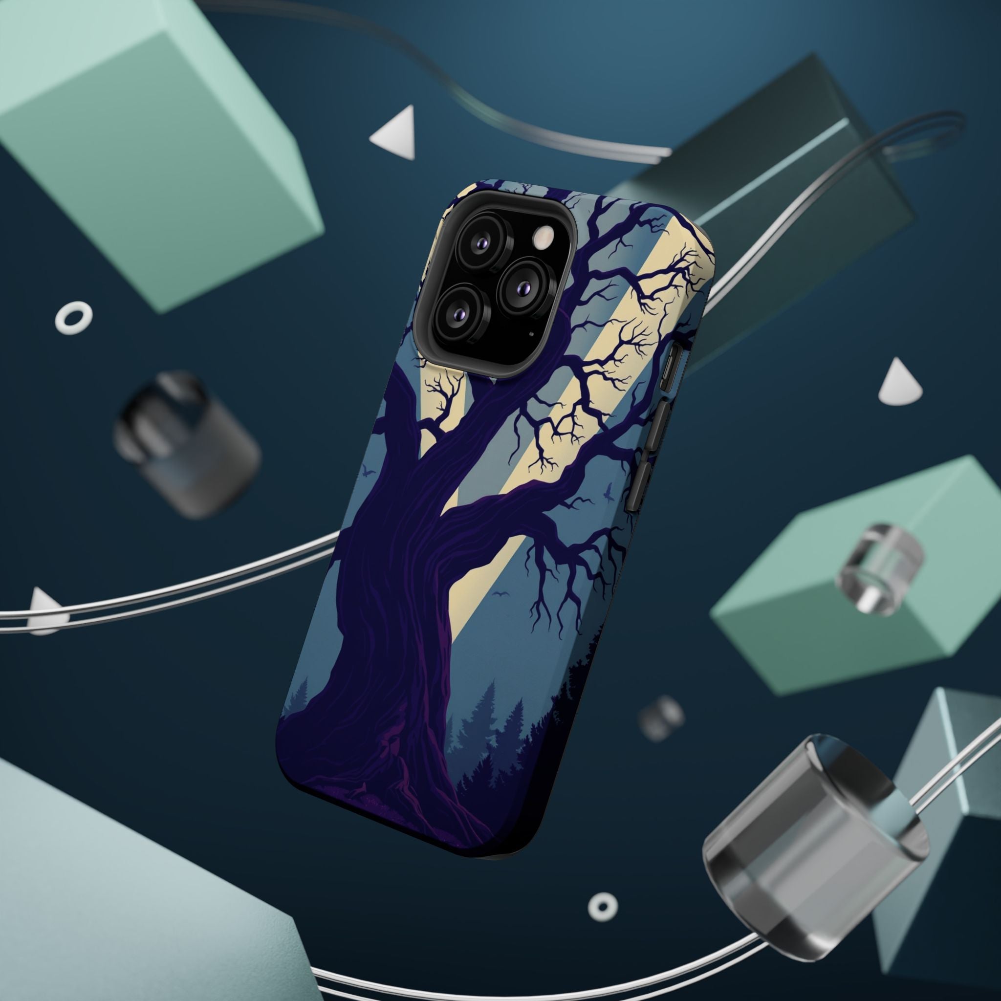 iPhone Twisted Tree Vintage Retro Poster Slim Everyday Designer Case · iPhone Ca