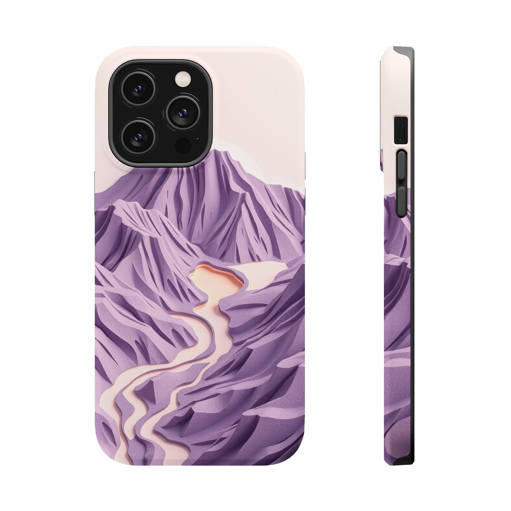 iPhone Vibrant Lava Field Design Bold Modern Everyday Snap Case · iPhone Case
