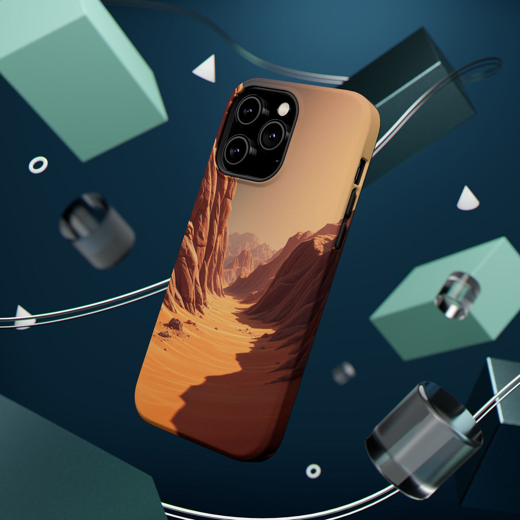 iPhone Burnt Orange And Sand Valley Floor Slim iPhone 20 Everyday · iPhone Case