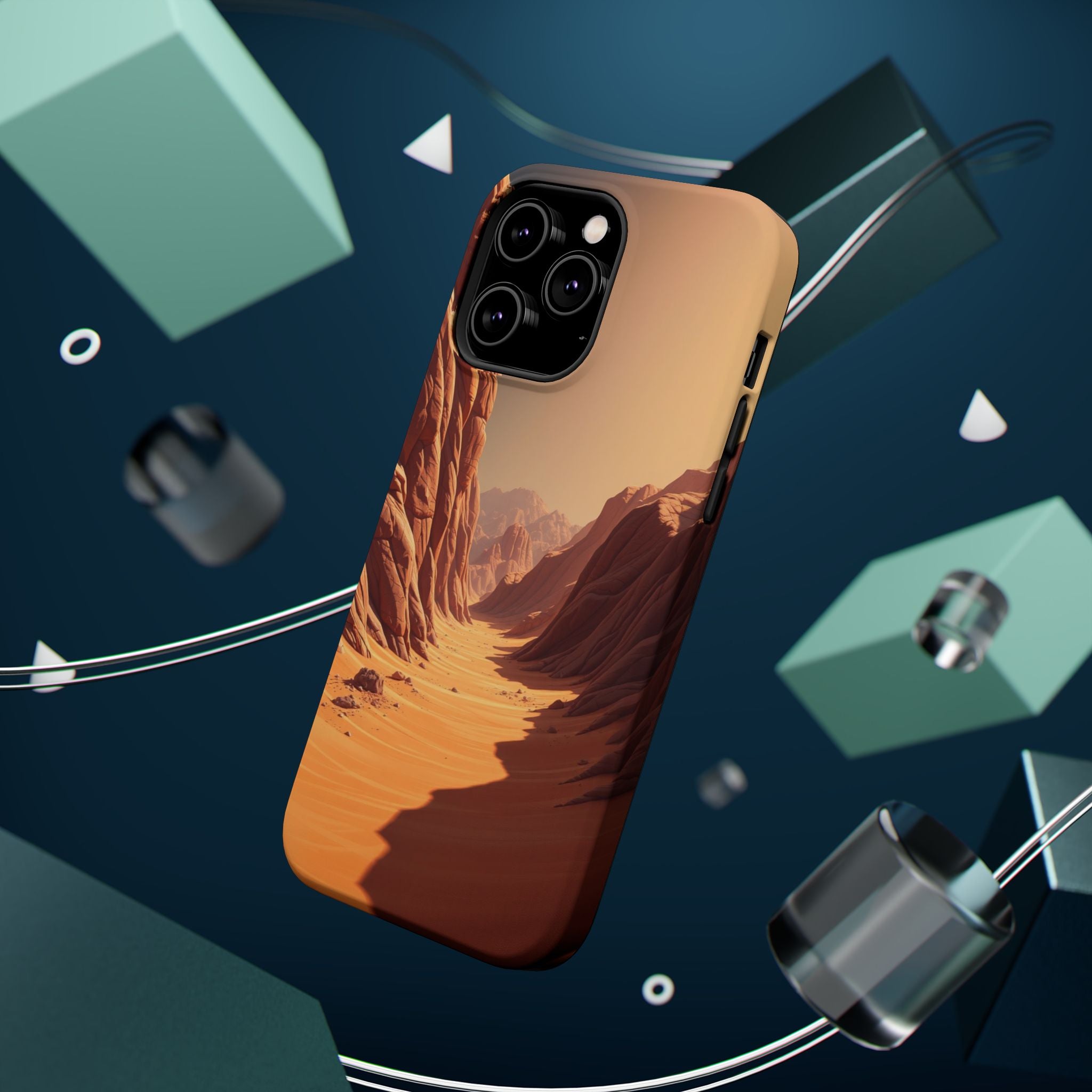iPhone Burnt Orange And Sand Valley Floor Slim iPhone 20 Everyday · iPhone Case