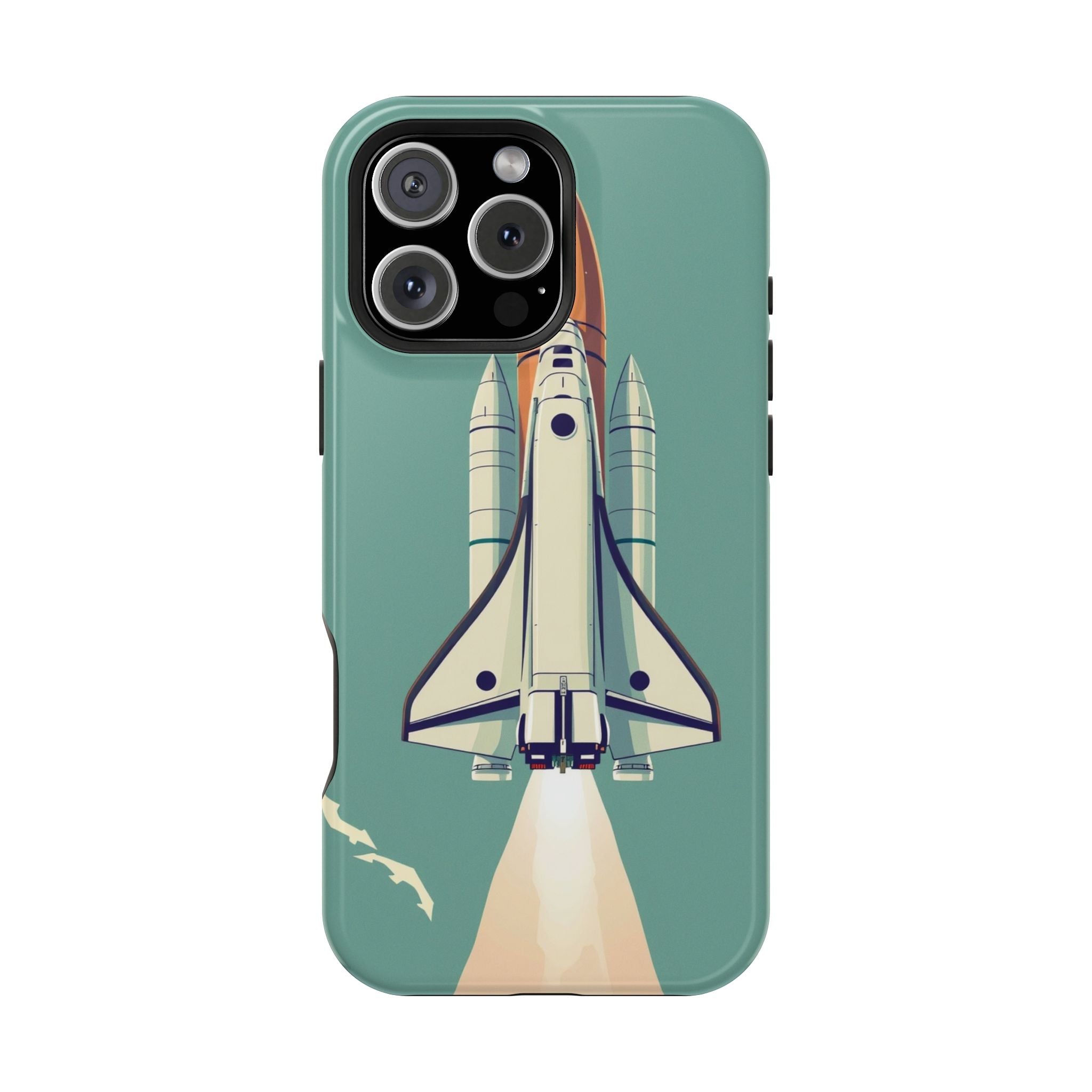 iPhone Retro Space Shuttle Cinematic Art Slim Everyday Designer Case · iPhone Ca