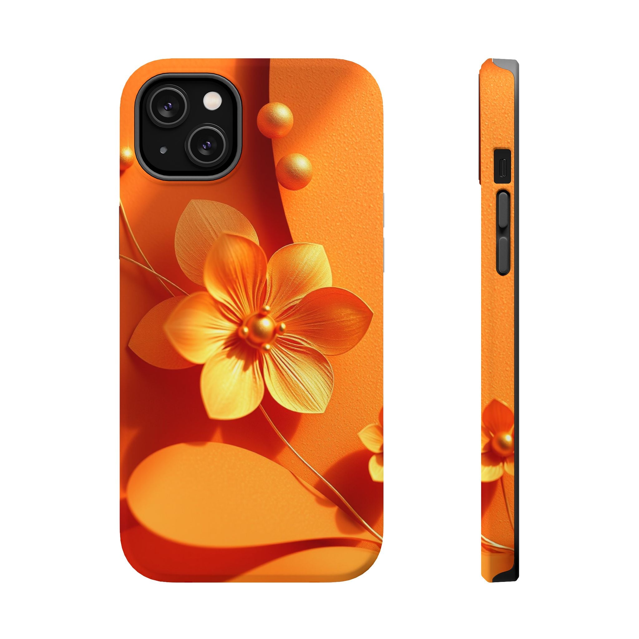 iPhone Floral Geometric Gold Foil Luxury Slim Everyday iPhone Designer · iPhone