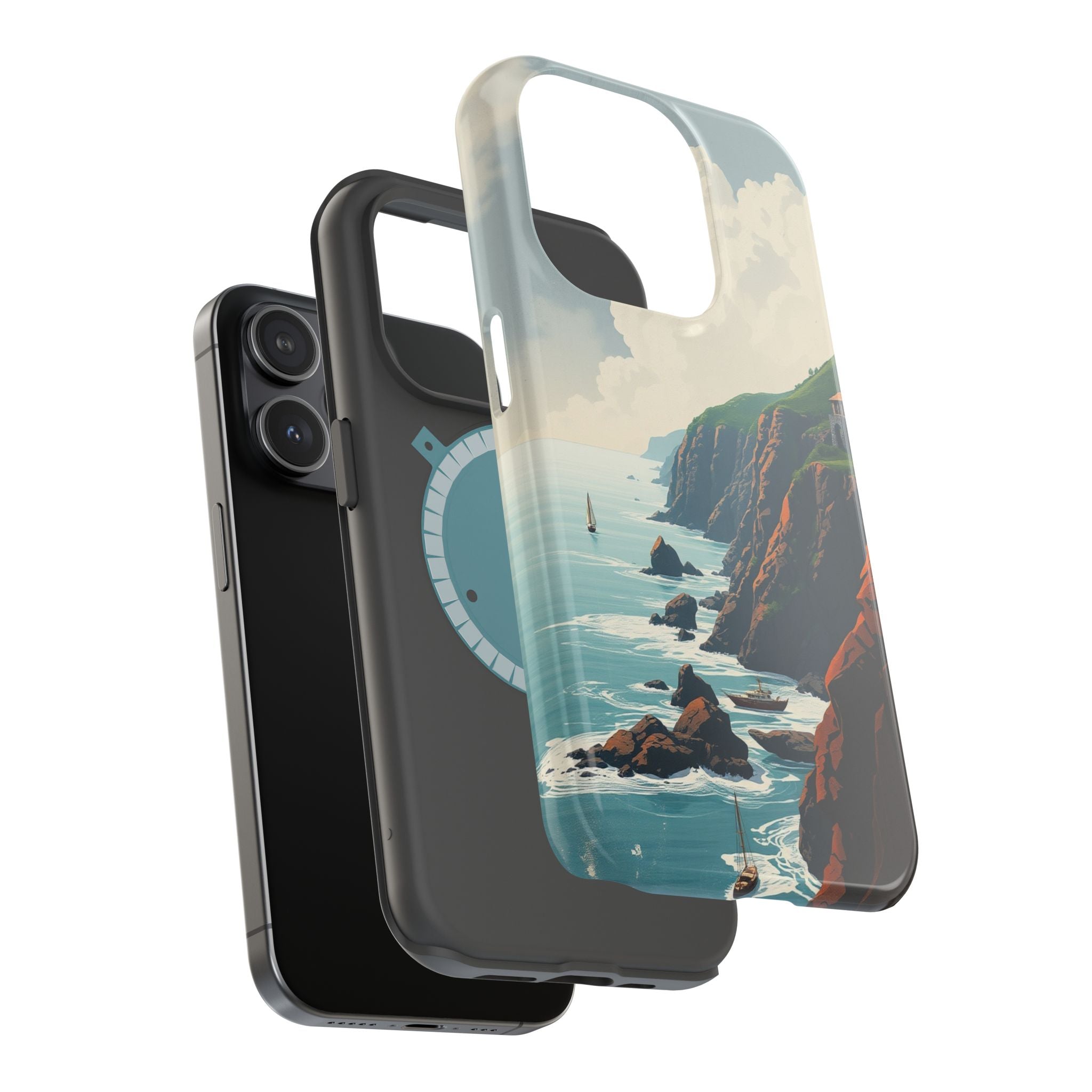iPhone Hibiscus Coast Bold Art Slim Everyday Designer Case · iPhone Case