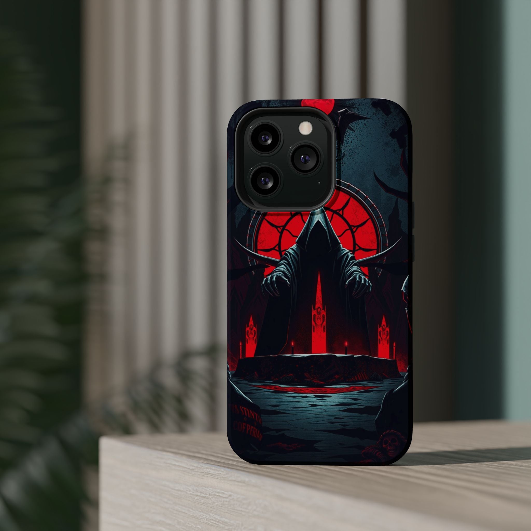 iPhone Serene Necromancer Circle Design Slim Everyday Designer Case · iPhone Cas