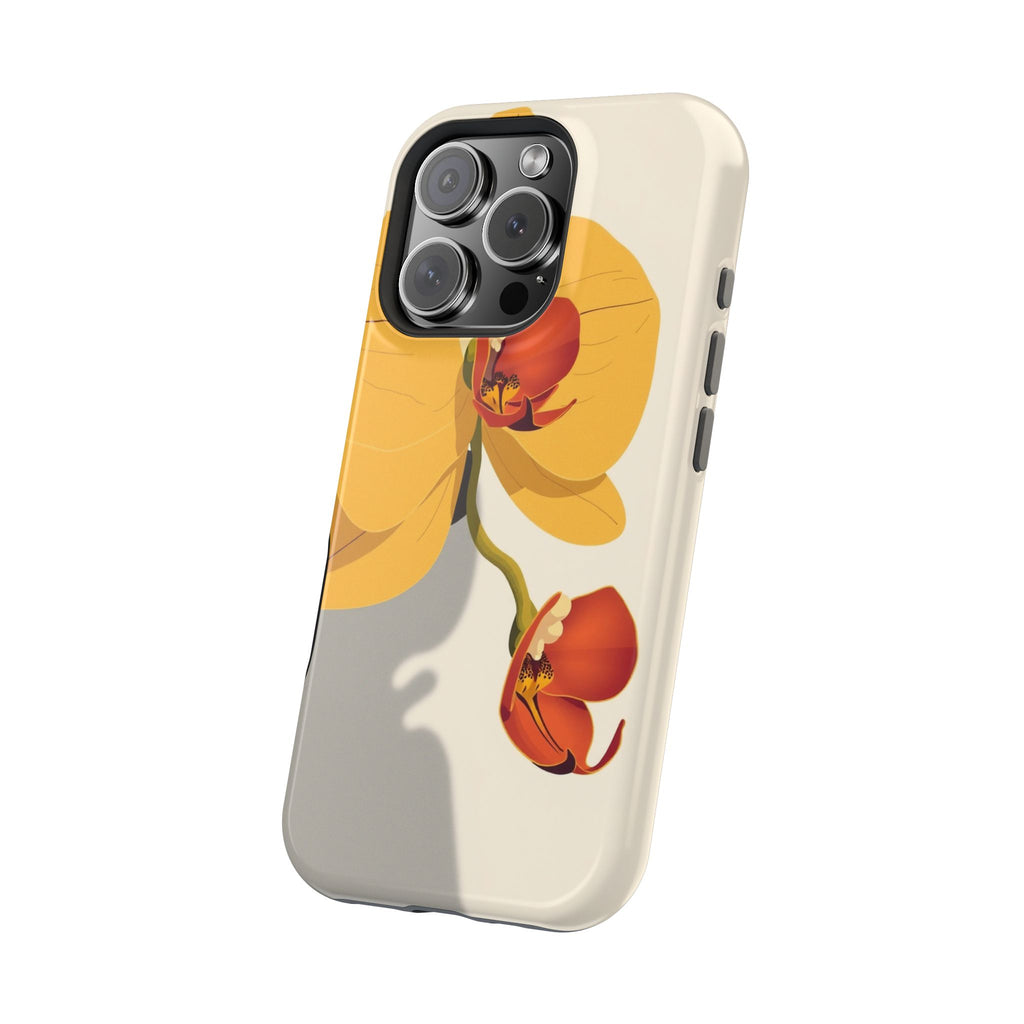 iPhone Vibrant Orchid Study Design Bold Modern Everyday Snap Case · iPhone Case