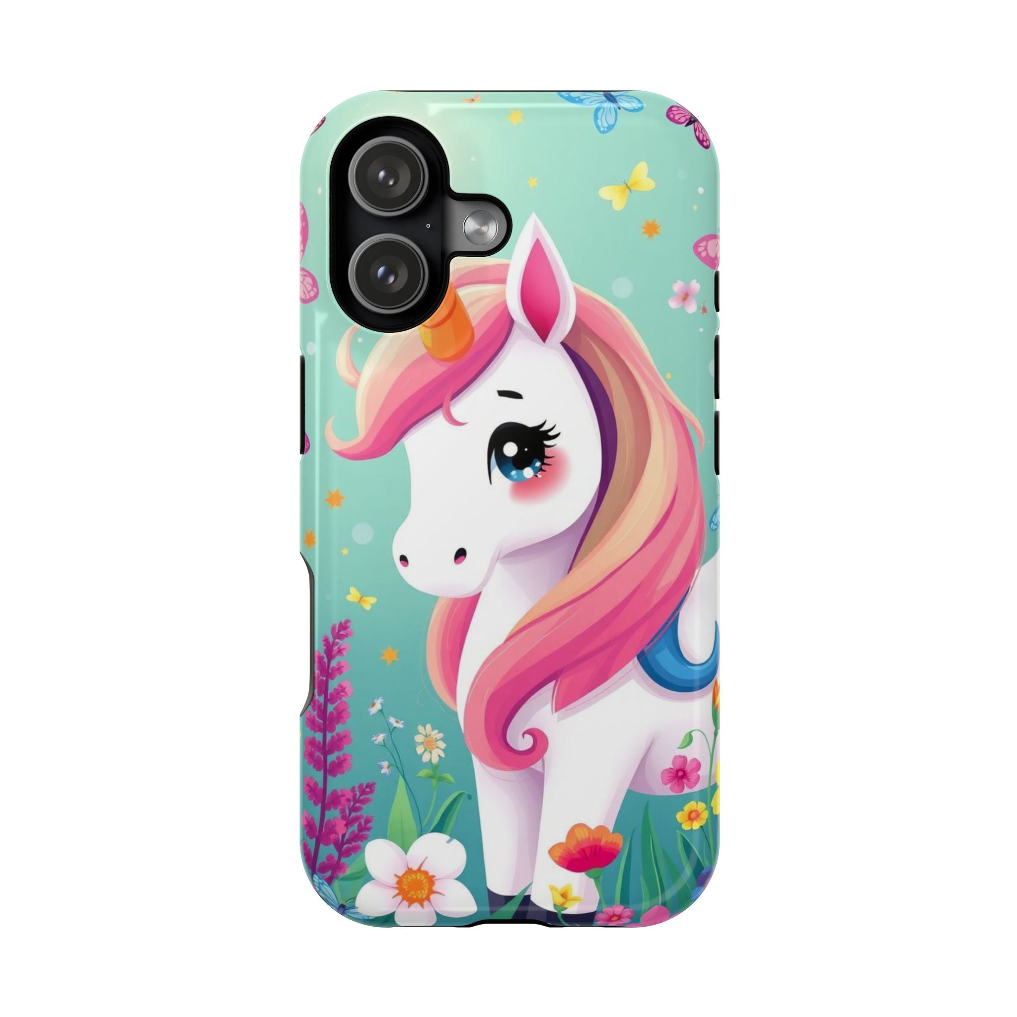 iPhone Dragonfly Unicorn Kids Fun iPhone Phone Case Gift Clean Minimal · iPhone