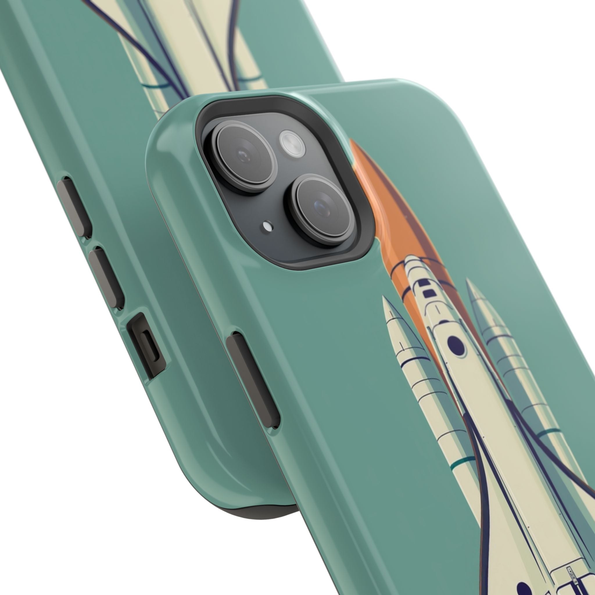 iPhone Retro Space Shuttle Cinematic Art Slim Everyday Designer Case · iPhone Ca