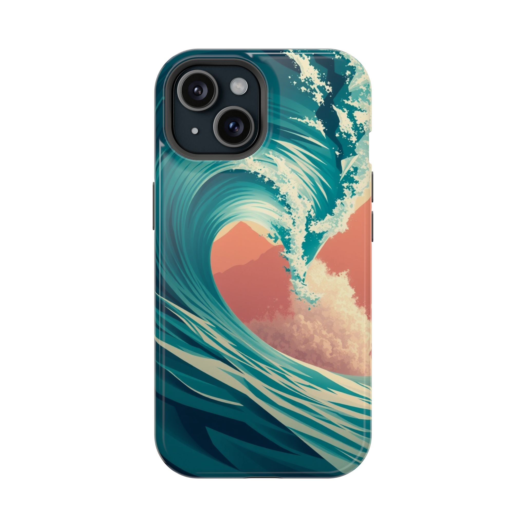 iPhone Ocean Wave Crash Cinematic Art Slim Everyday Designer Case · iPhone Case
