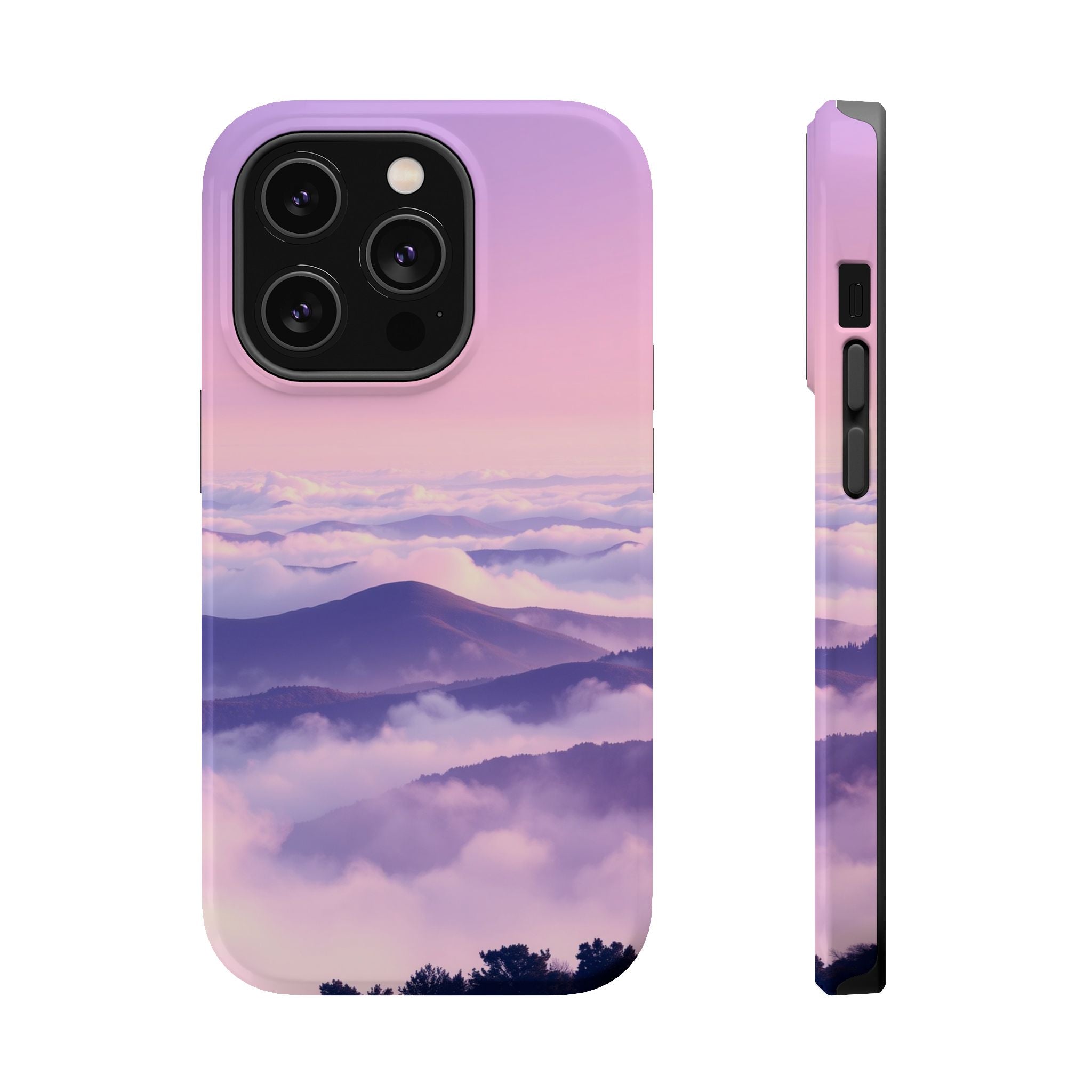iPhone Fog Rolling Over Hills Electric Art Slim iPhone Everyday · iPhone Case