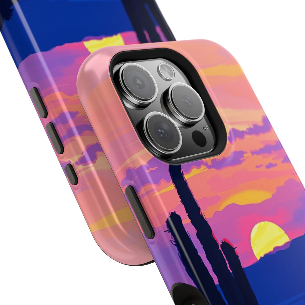 iPhone Mesa Sunset Oil Painting Impressionist Slim iPhone Everyday · iPhone Case