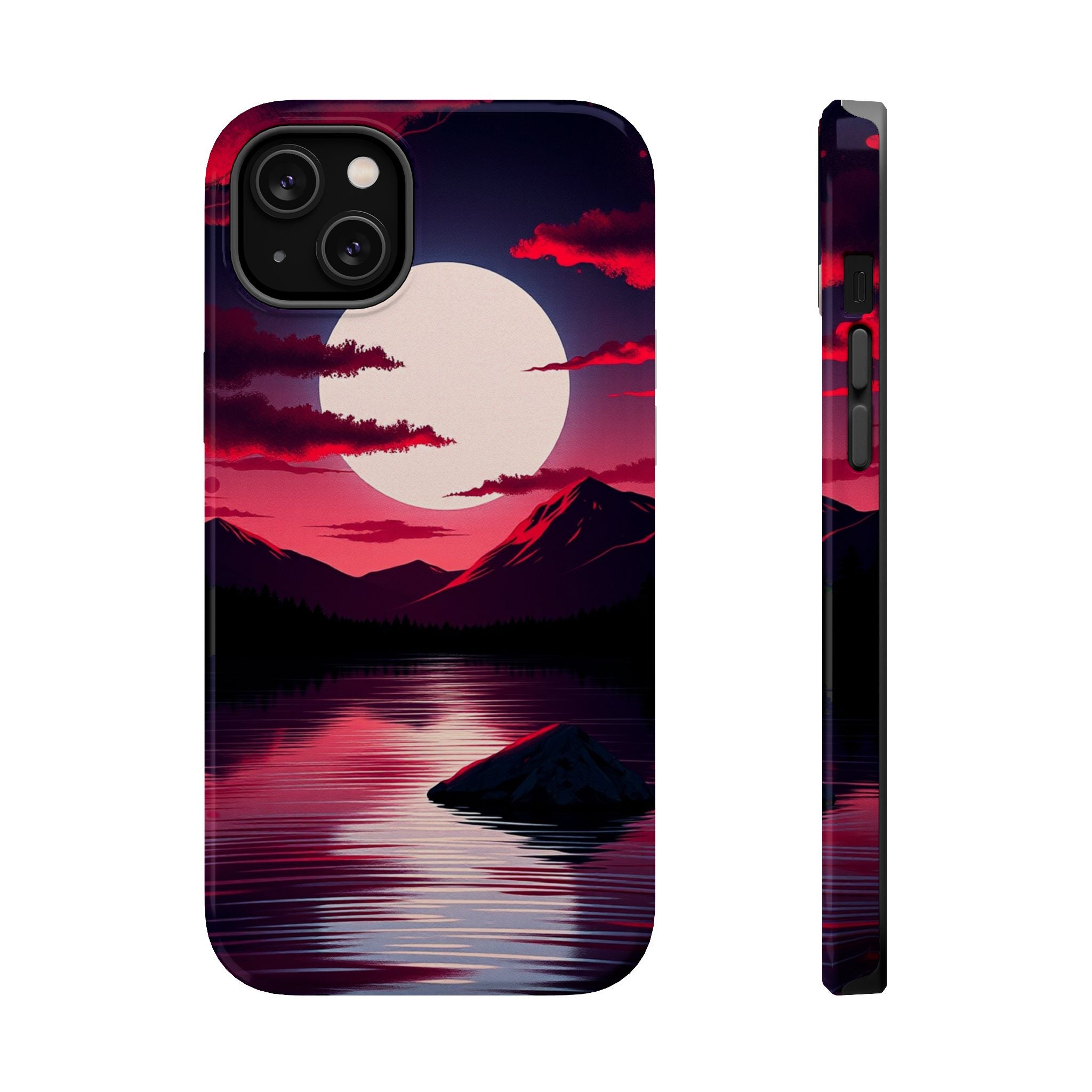 iPhone Vibrant Lake at Twilight Design Slim Everyday iPhone 20 Designer · iPhone