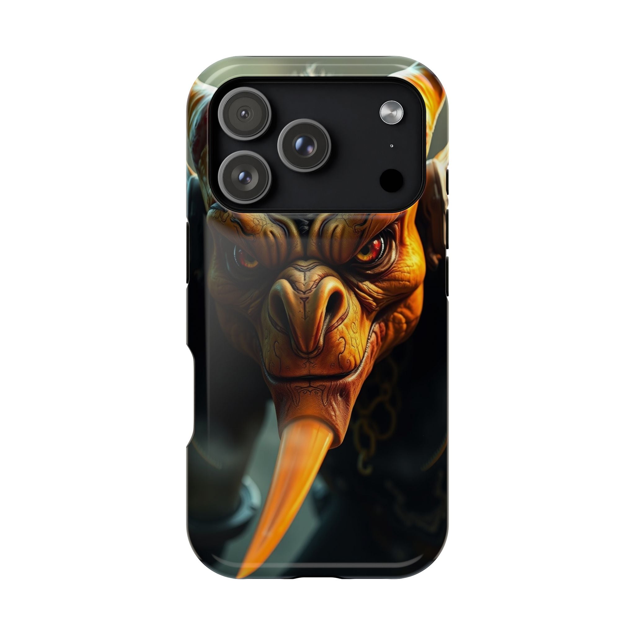 iPhone Mustard And Rust Goblin Mode Activated Slim Everyday Designer Case · iPho