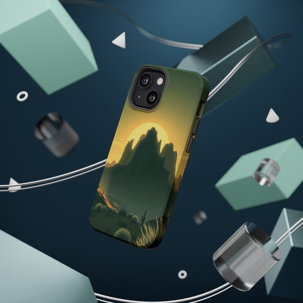 iPhone Mesa Sunset Dreamy Ethereal Bold Modern Everyday Snap Case · iPhone Case