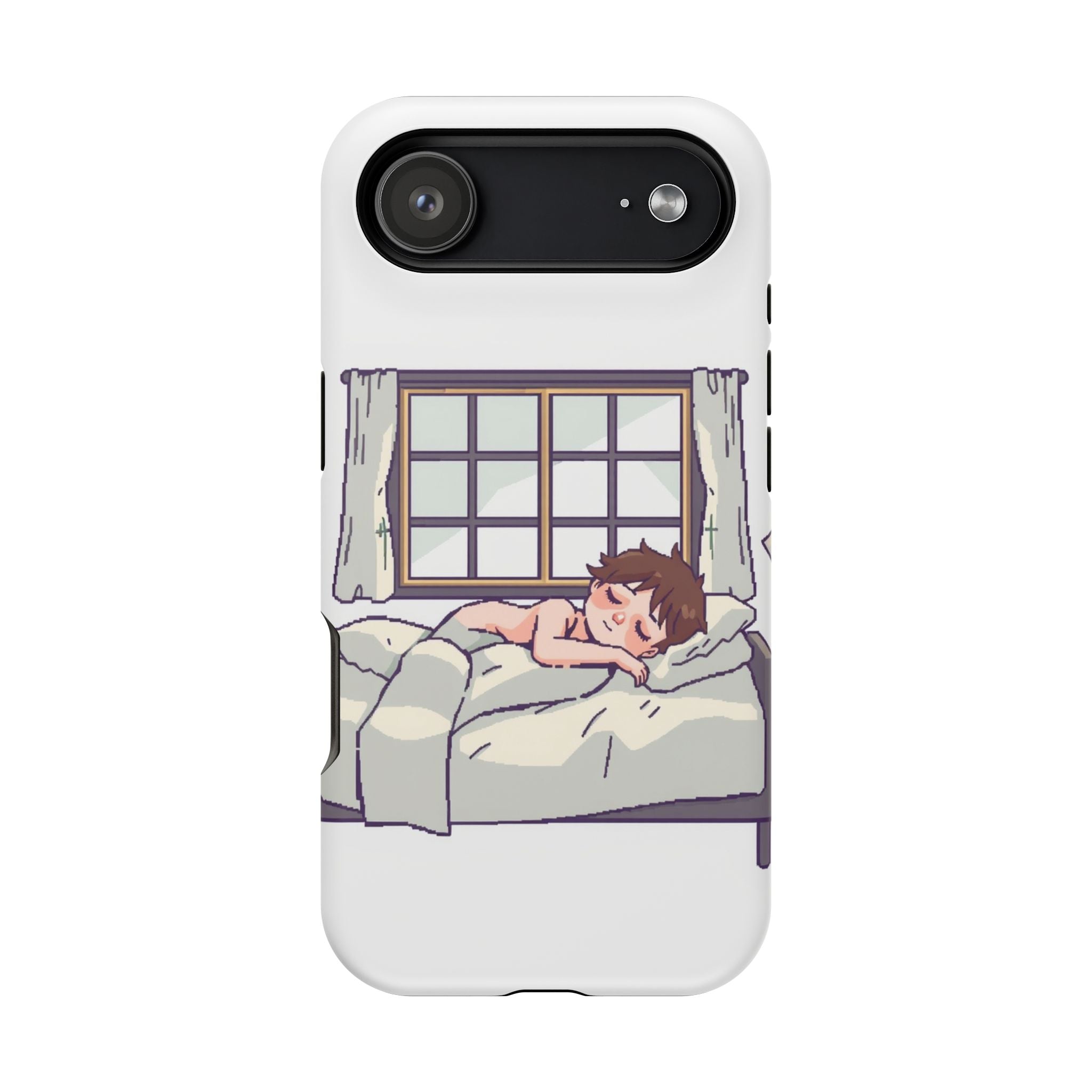iPhone Do Not Disturb: Napping Bold Art Slim Everyday Designer Case · iPhone Cas