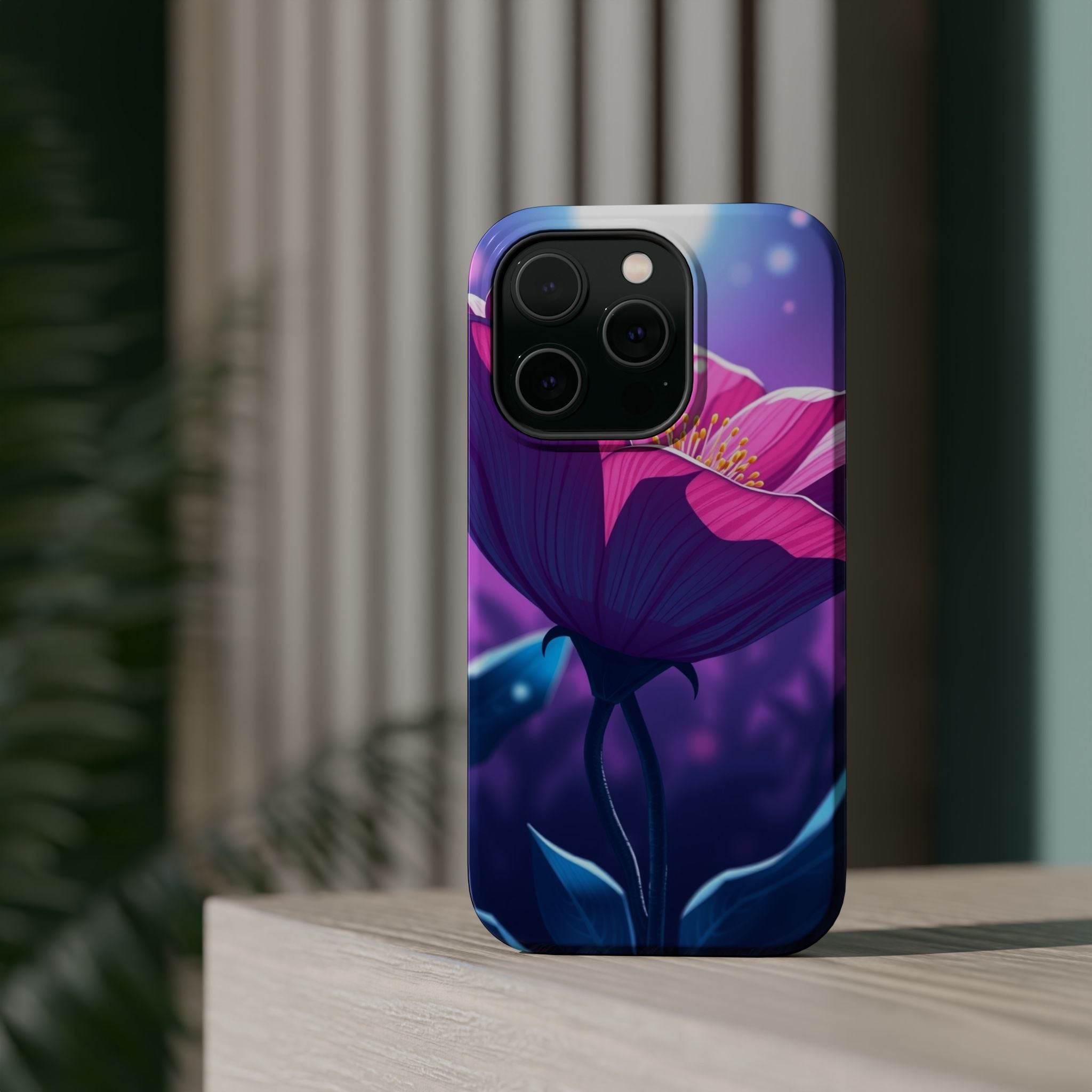 iPhone Night Bloomer Pastel Kawaii Bold Modern Everyday Snap Case · iPhone Case