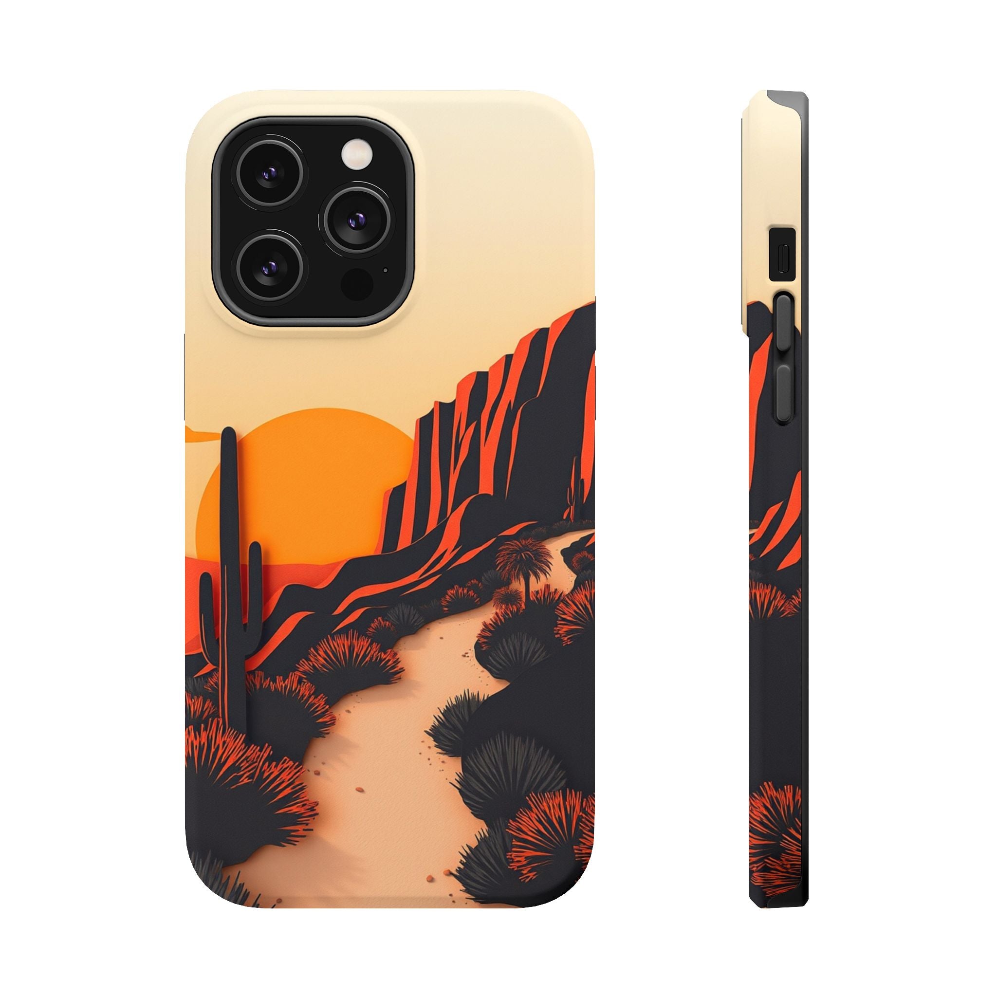 iPhone Serene Mesa Sunset Design 12 Slim Everyday Designer Case · iPhone Case