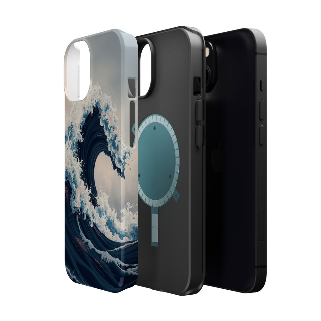 iPhone Ocean Wave Crash Grunge Distressed Slim iPhone Everyday Designer · iPhone