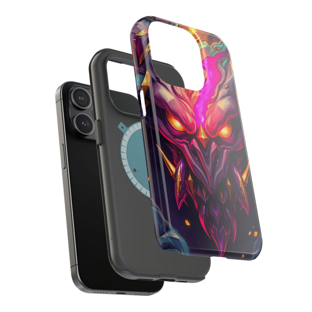 iPhone Chaos Goblin Energy Gold Foil Luxury Slim Everyday Designer Case · iPhone