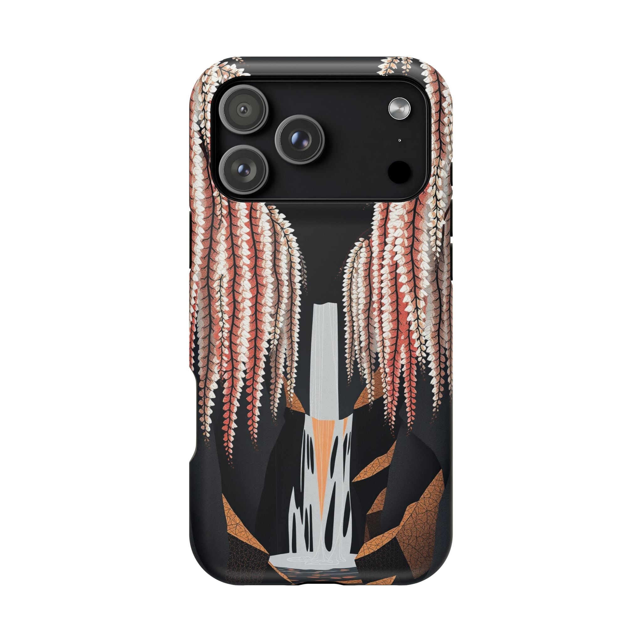 iPhone Earthy Wisteria Cascade Design Slim Everyday iPhone 10 Designer · iPhone