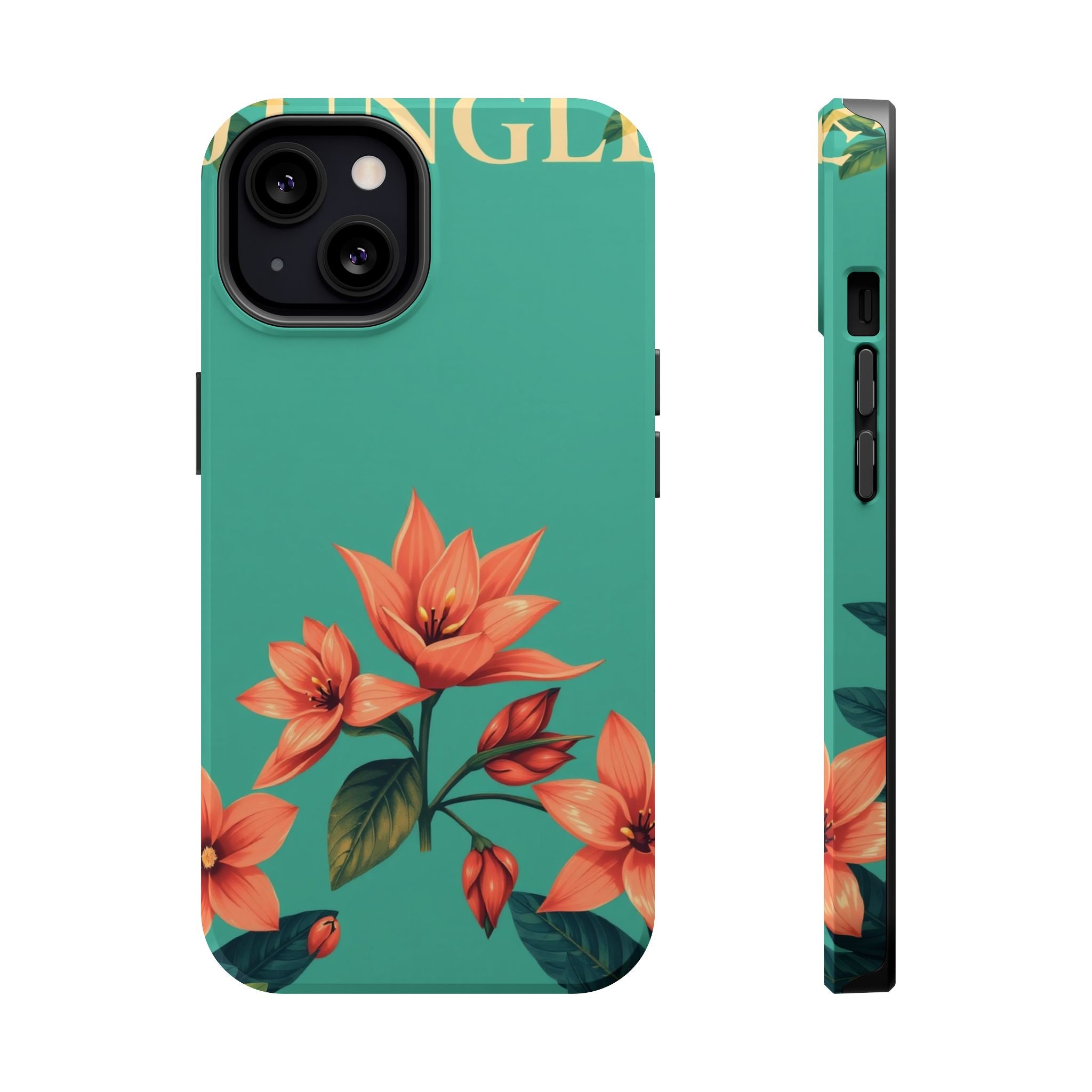 iPhone Jungle Floral Enchanted Art Bold Modern Everyday Snap Case · iPhone Case