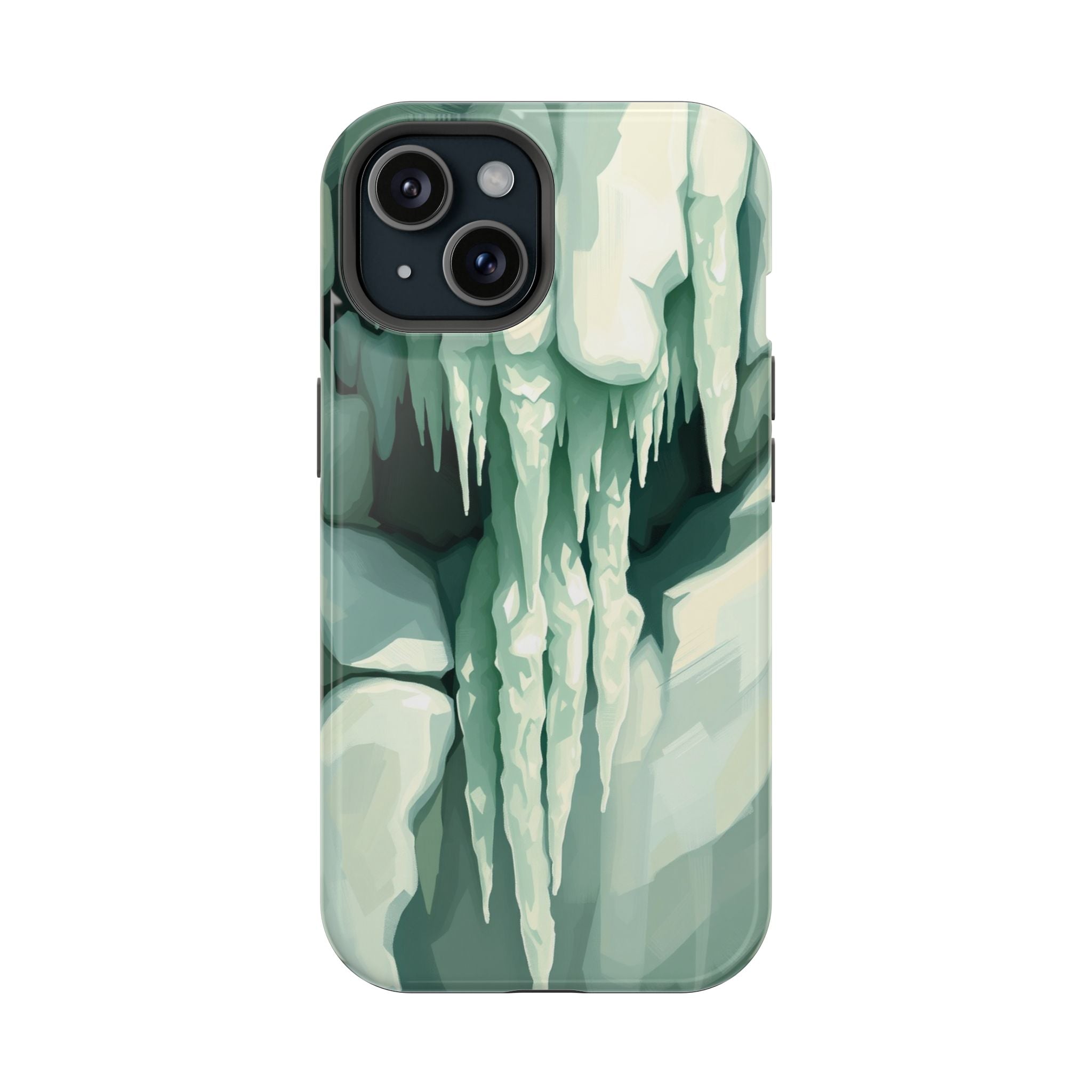 iPhone Earthy Icicle Formation Design Slim Everyday Designer Case · iPhone Case