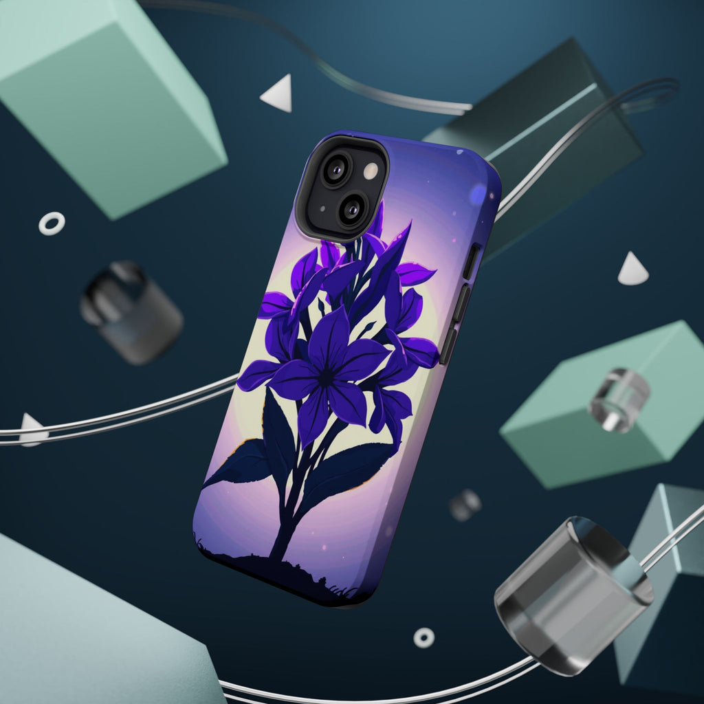 iPhone Floral Crown Mystic Art 13 Bold Modern Everyday Snap Case · iPhone Case