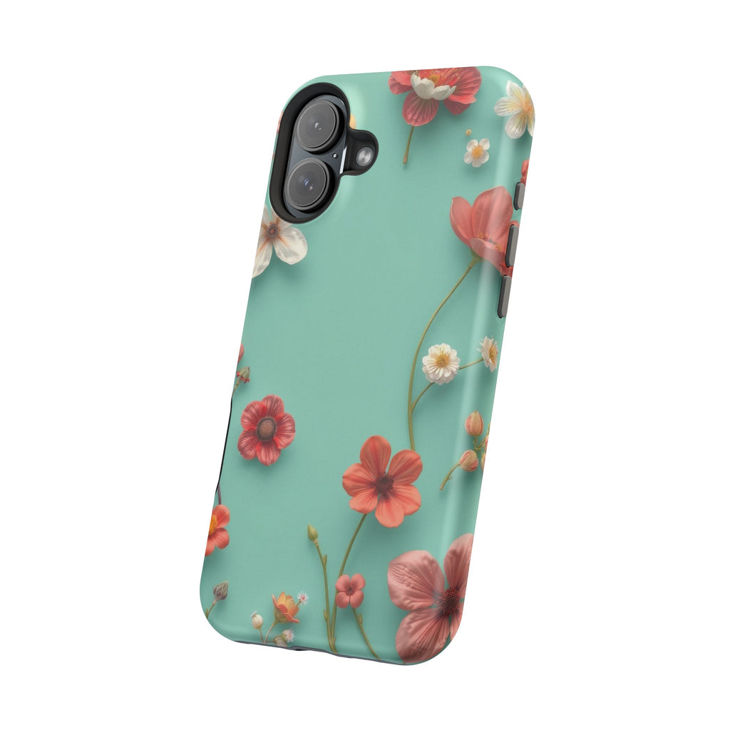 iPhone Pressed Botanicals 3D Digital Slim Everyday Designer Case · iPhone Case