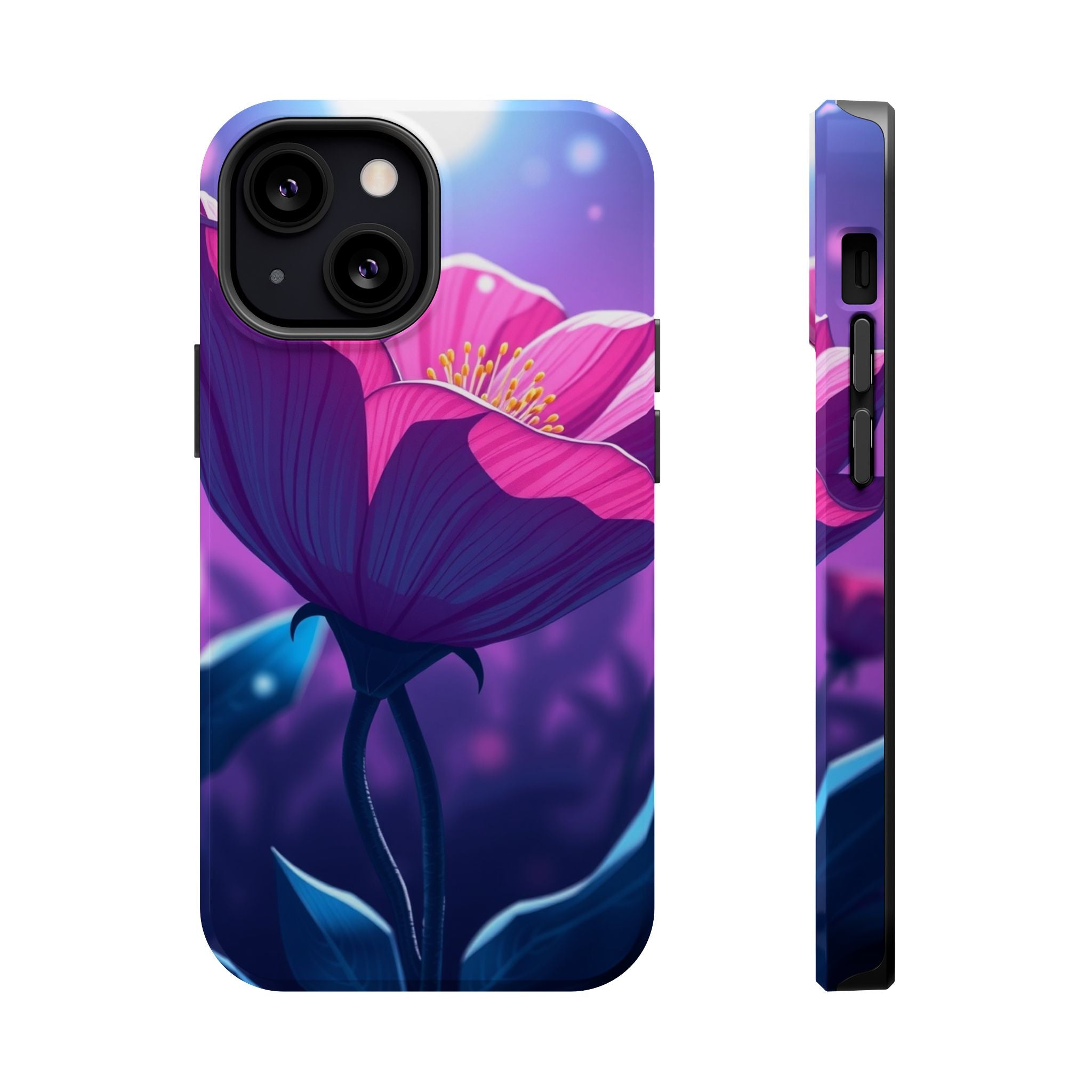 iPhone Night Bloomer Pastel Kawaii Bold Modern Everyday Snap Case · iPhone Case