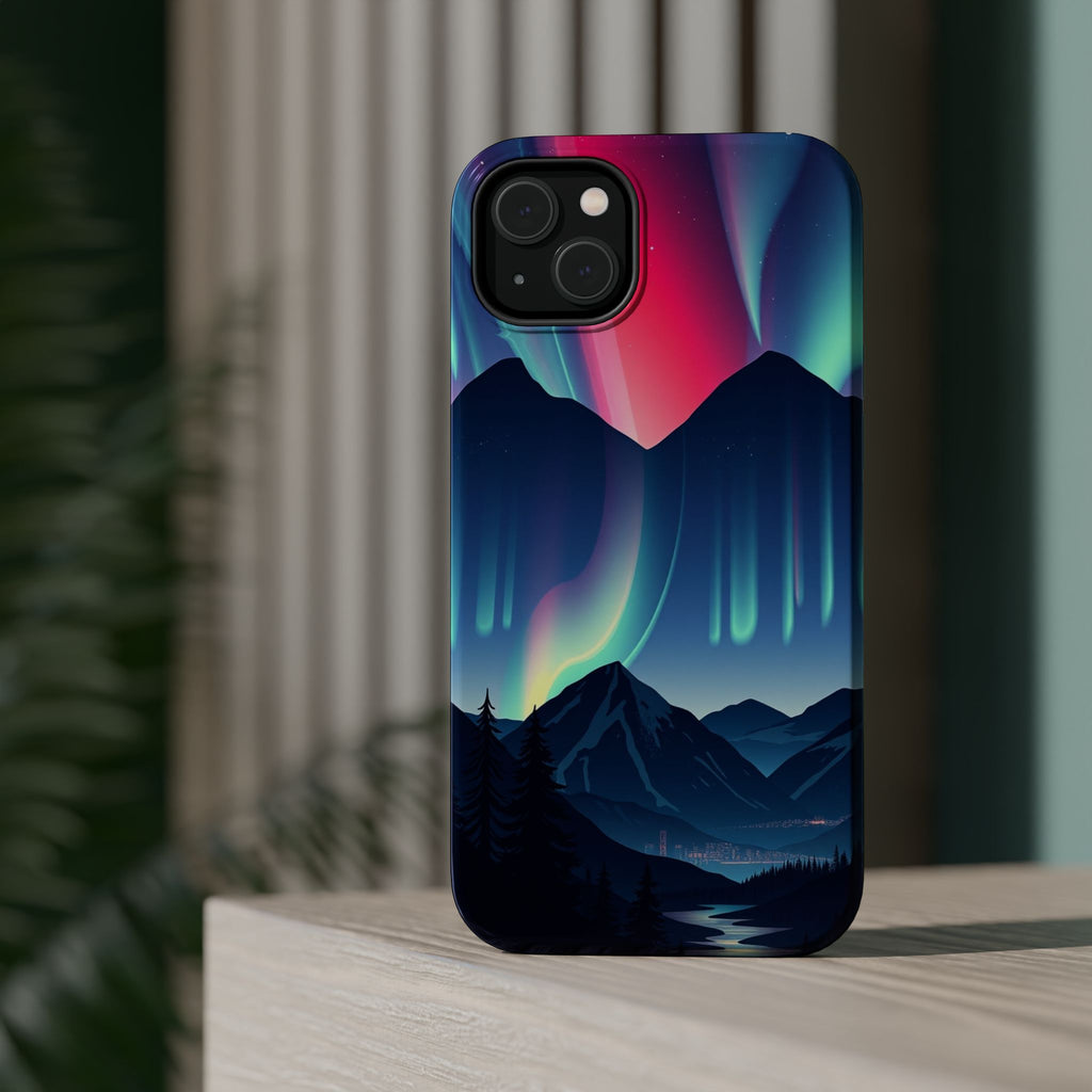 iPhone Dreamy Northern Lights Design Slim Everyday Designer Case · iPhone Case