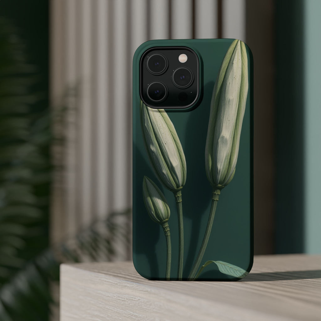 iPhone Botanical Illustration Grunge Distressed Soft iPhone Finish · iPhone Case