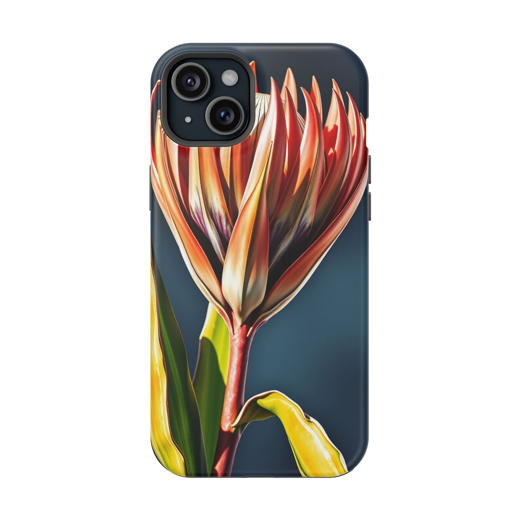 iPhone Protea Bold Vibrant Watercolor Slim Snap Case Ga · iPhone Case
