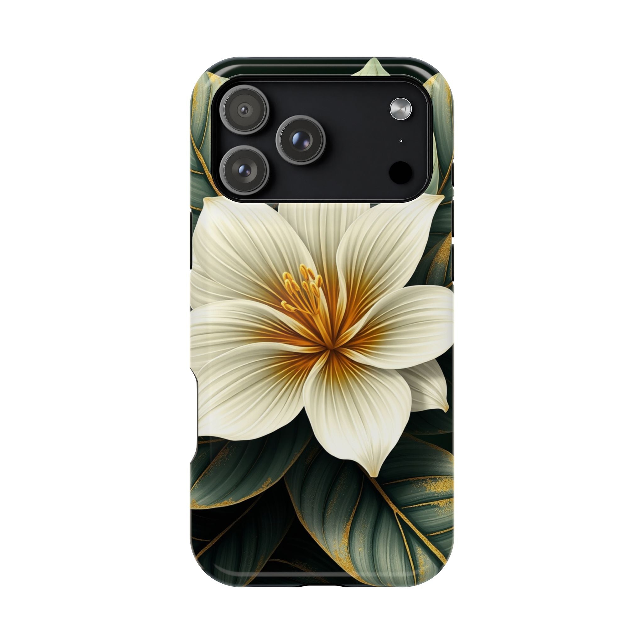 iPhone Radiant Tropical Bloom Design Slim Everyday Designer Case · iPhone Case