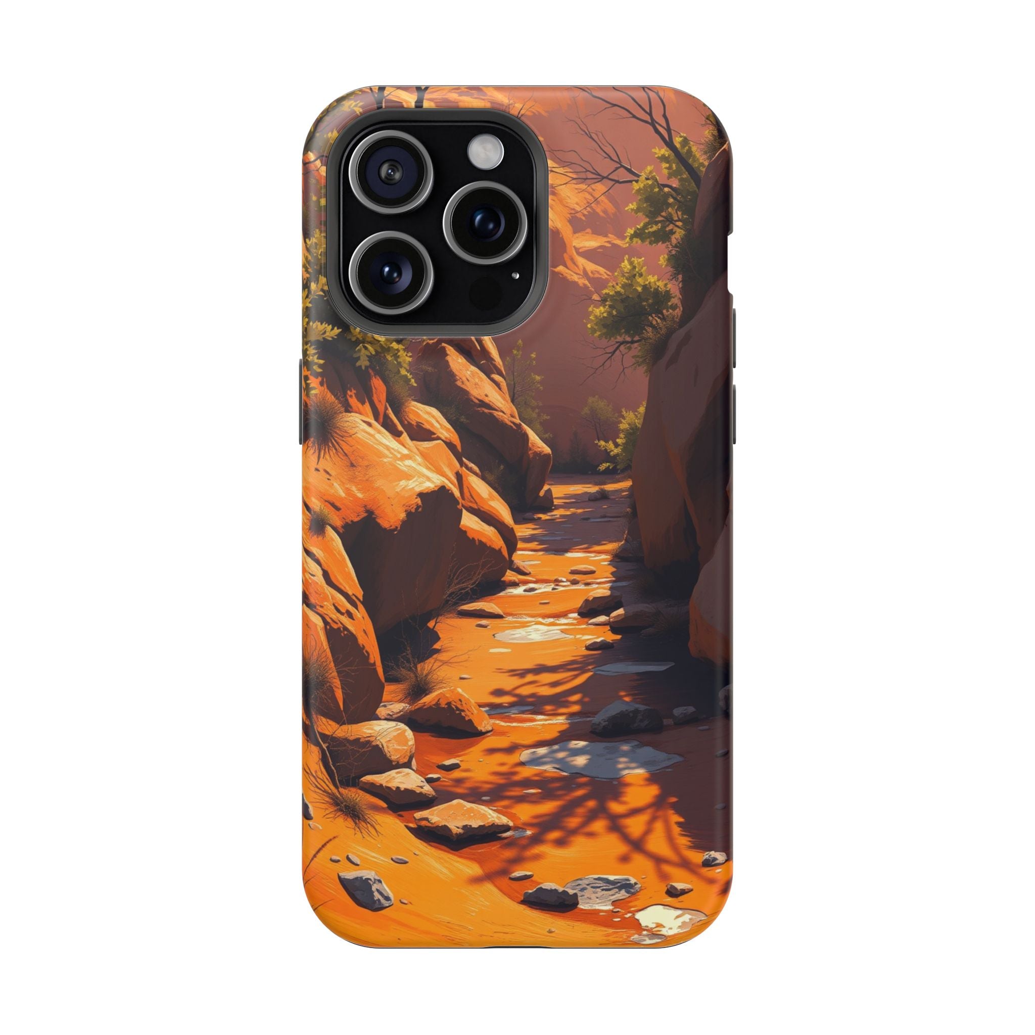 iPhone Spring Creek Bold Art Slim Everyday Designer Case · iPhone Case