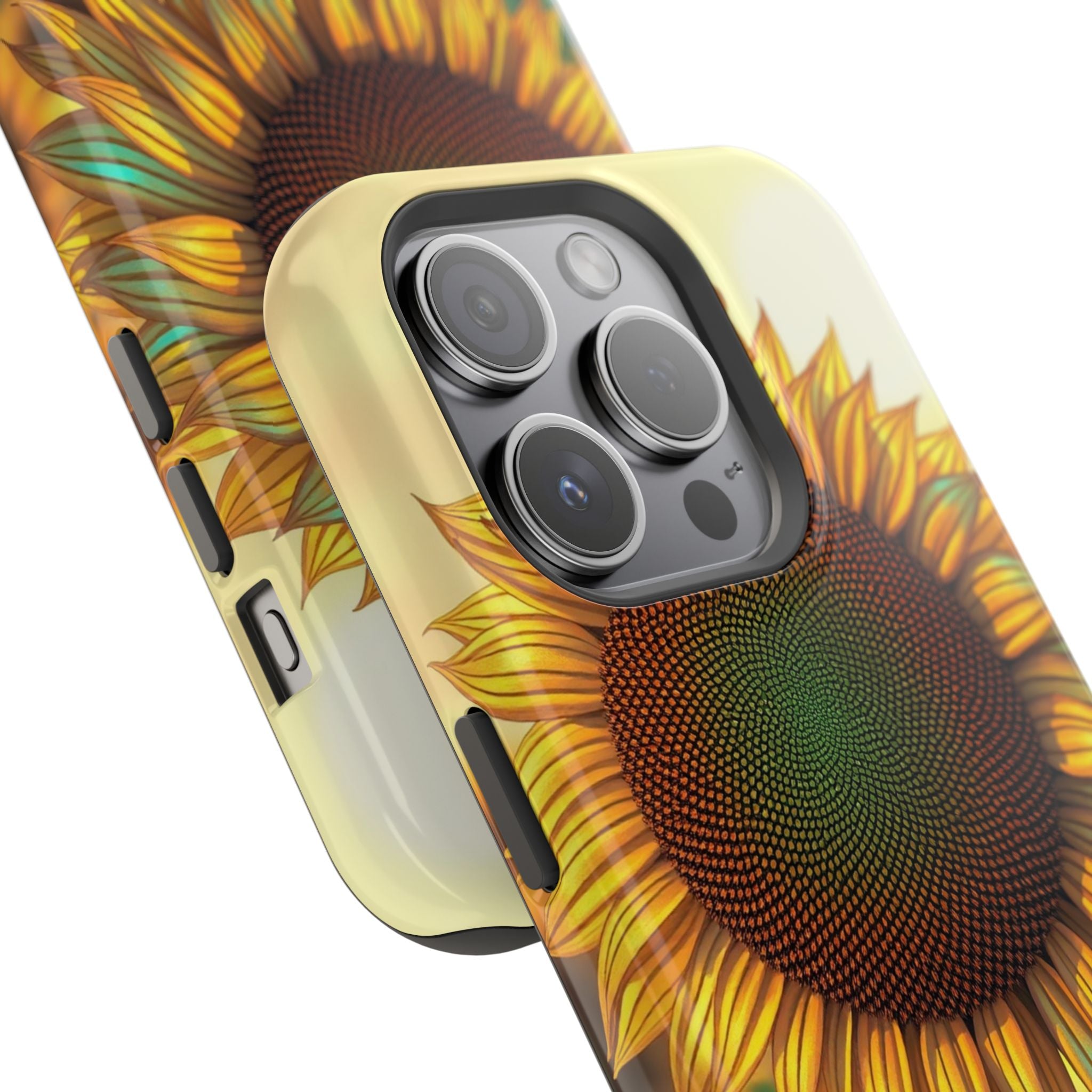 iPhone Sunflower Prairie Bold Art Bold Modern Everyday Snap Case · iPhone Case