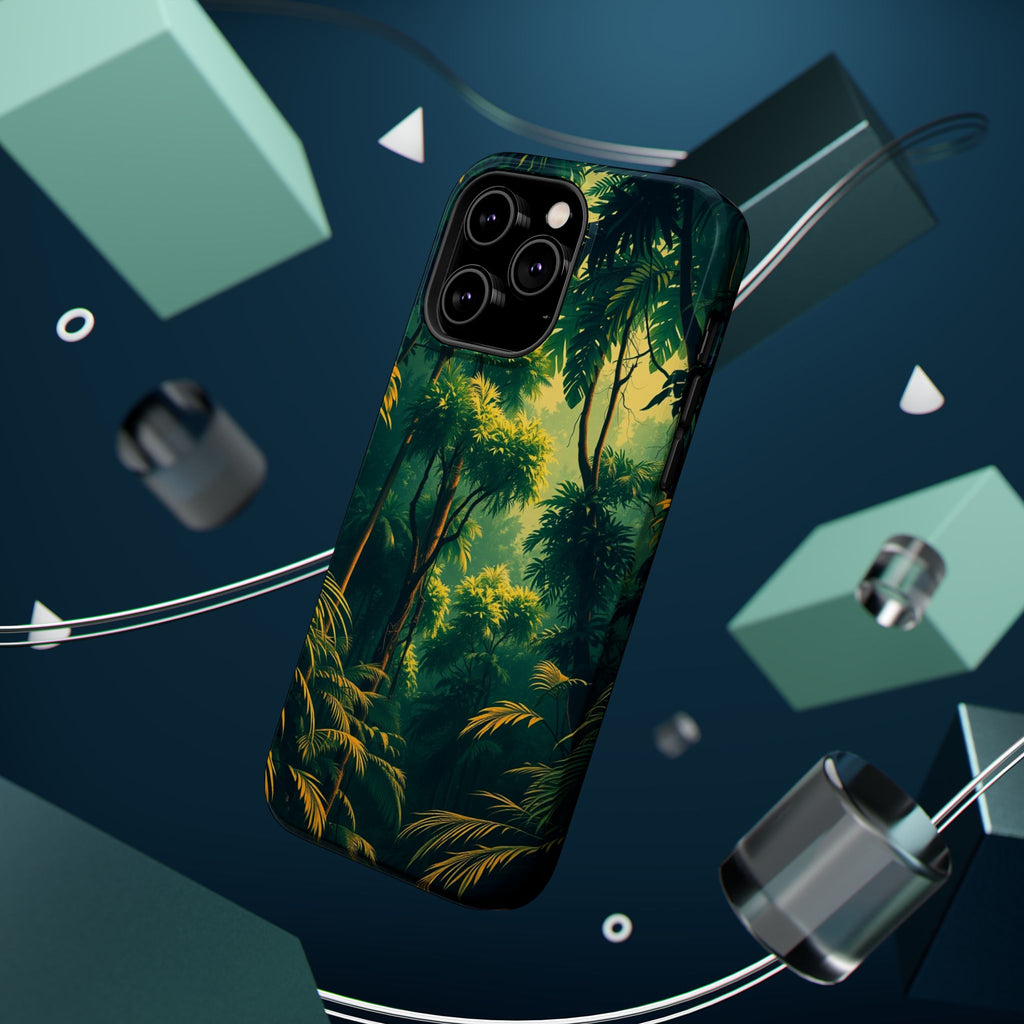 iPhone Rainforest Canopy Vintage Retro Poster Slim iPhone Everyday · iPhone Case