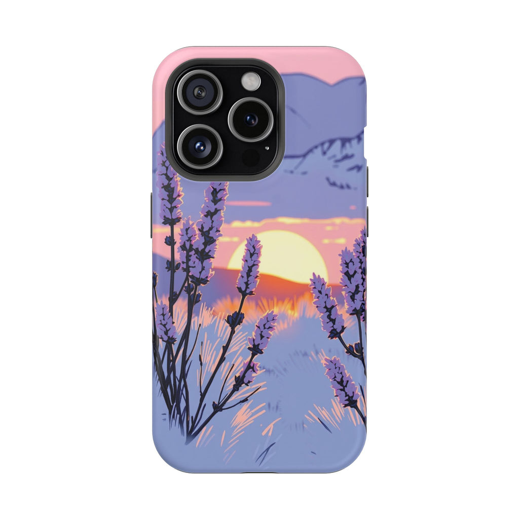 iPhone Mesa Sunset Hand-Drawn Sketch Slim Everyday Designer Case · iPhone Case
