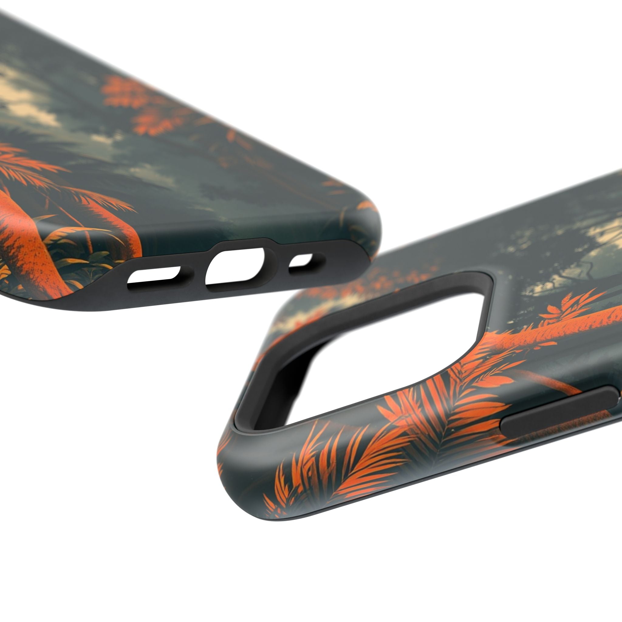 iPhone Burnt Orange And Sand Rainforest Canopy Soft iPhone Finish · iPhone Case