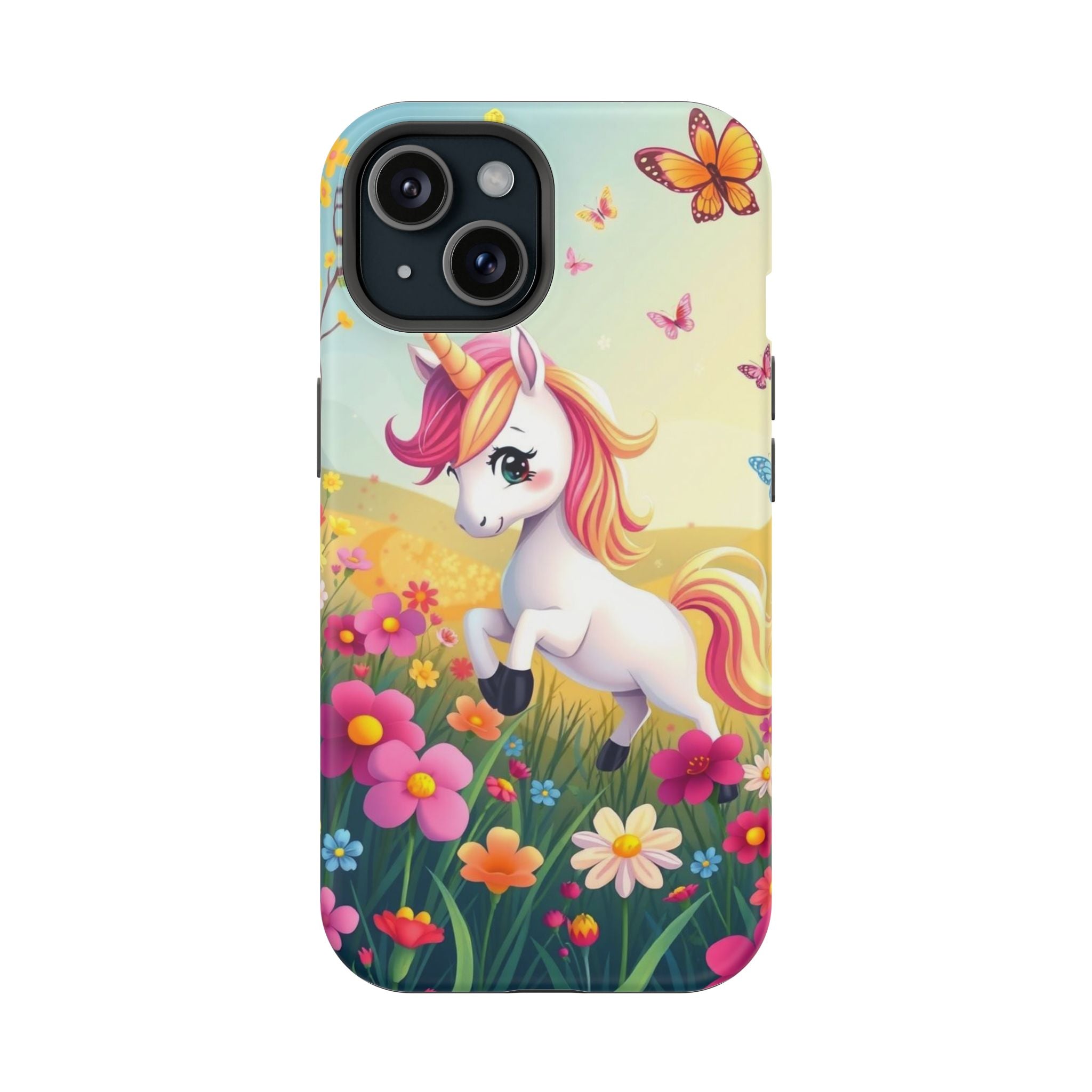 iPhone Magical Meadow Unicorn Kids Fun iPhone Phone Case Gift Slim · iPhone Case