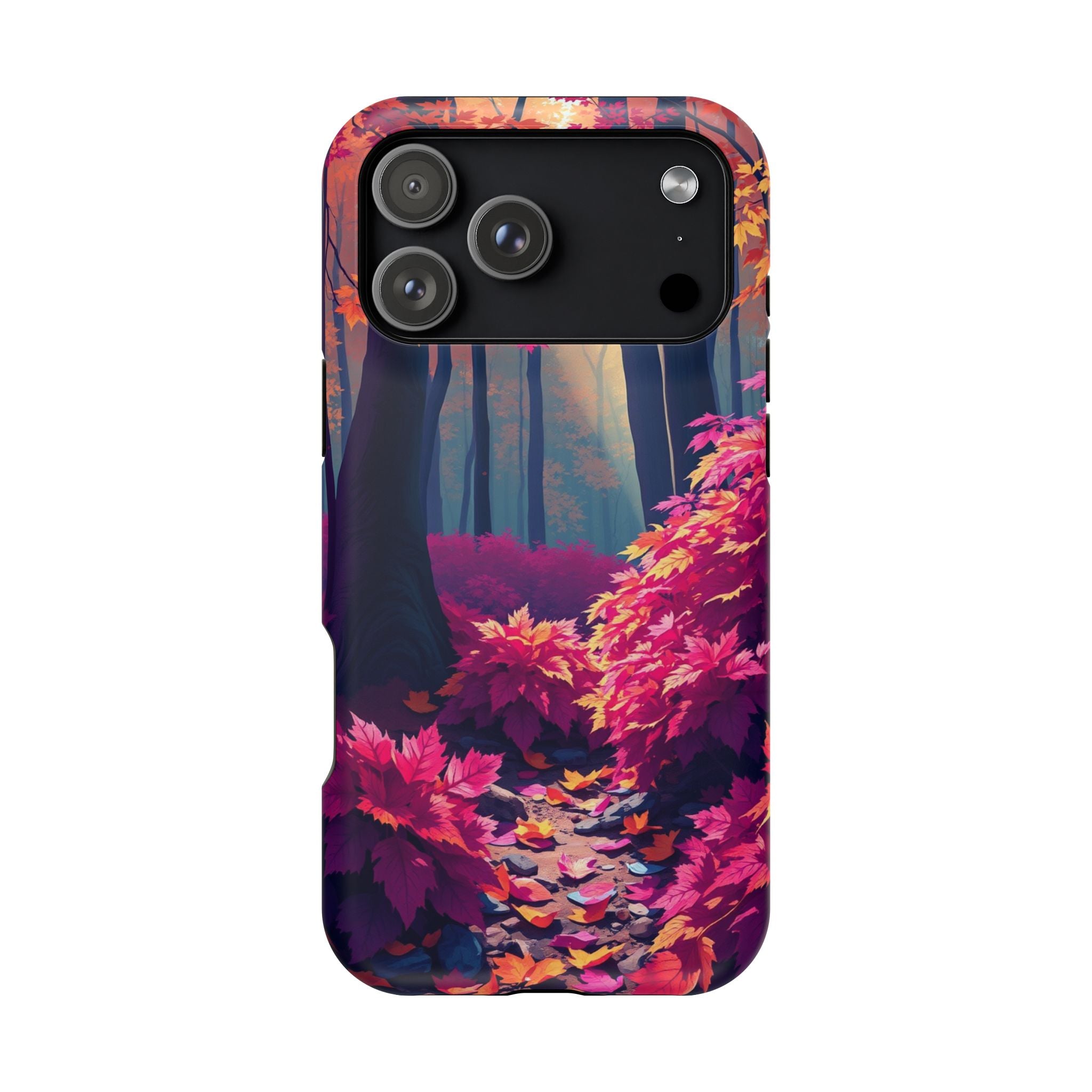 iPhone Earthy Autumn Forest Floor Design Slim Everyday iPhone Designer · iPhone