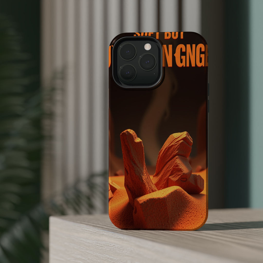 iPhone Earthy Soft but Unhinged Design Slim Everyday Designer Case · iPhone Case