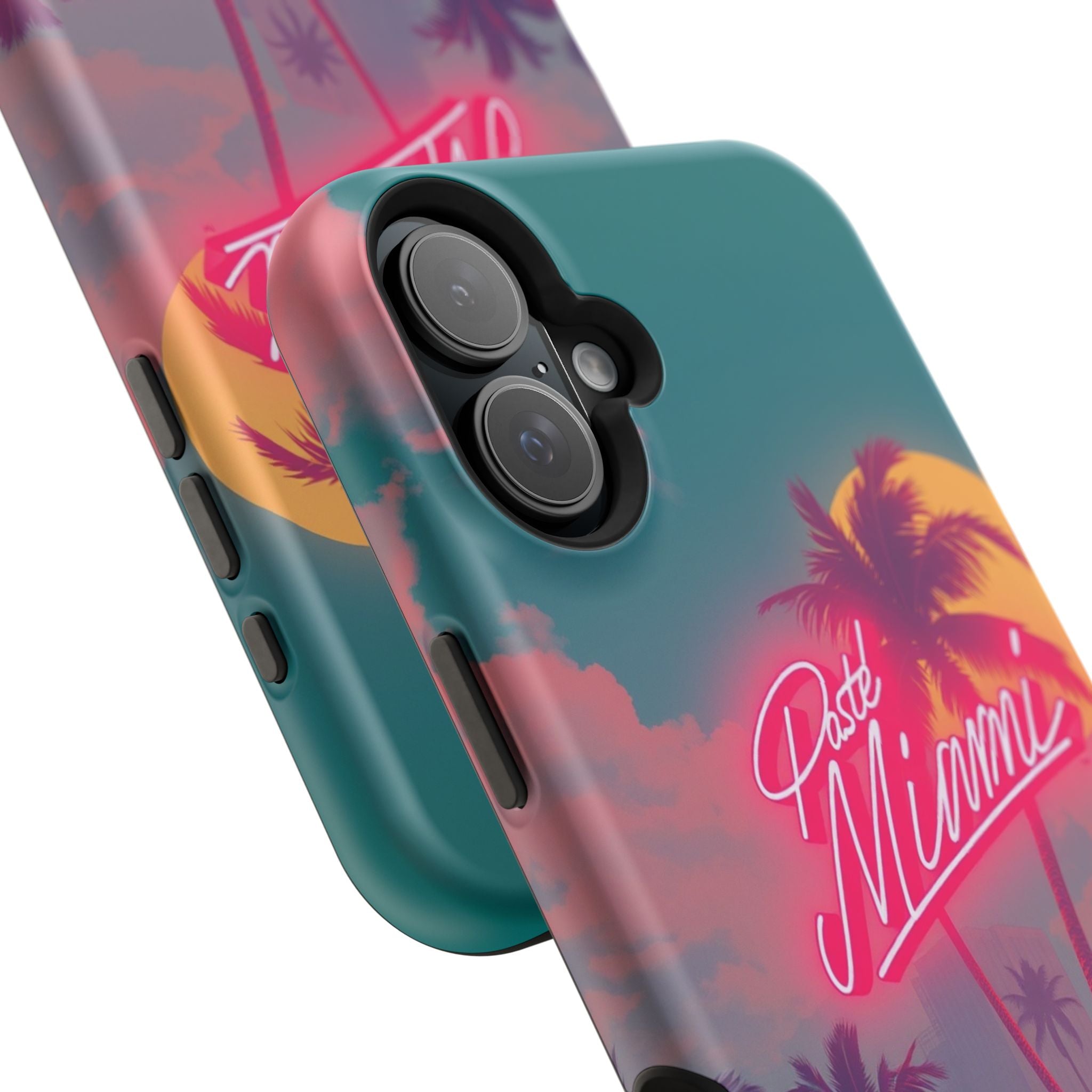 iPhone 1980s Pastel Miami Enchanted Art Slim Everyday Designer Case · iPhone Cas