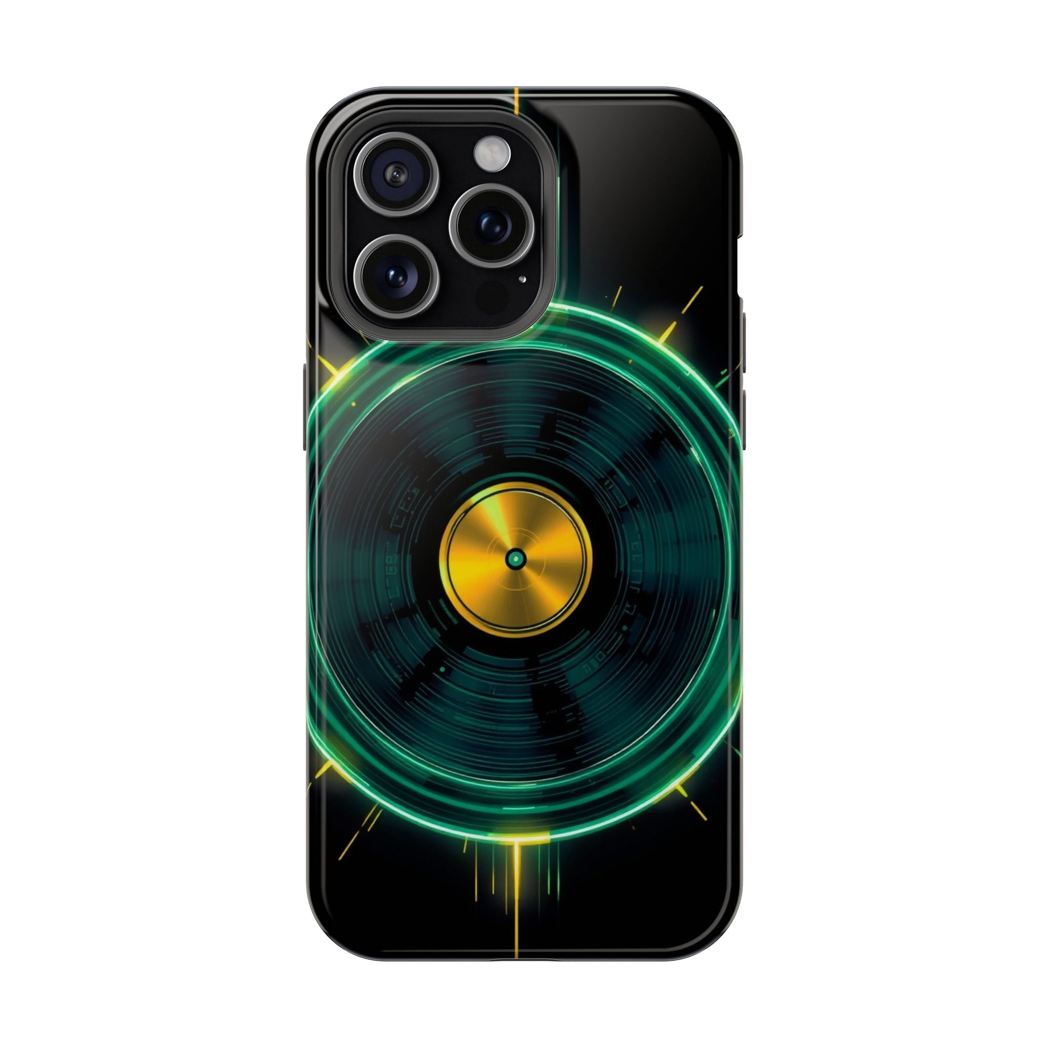 iPhone Dreamy Record Vinyl Spin Design Slim Everyday Designer Case · iPhone Case