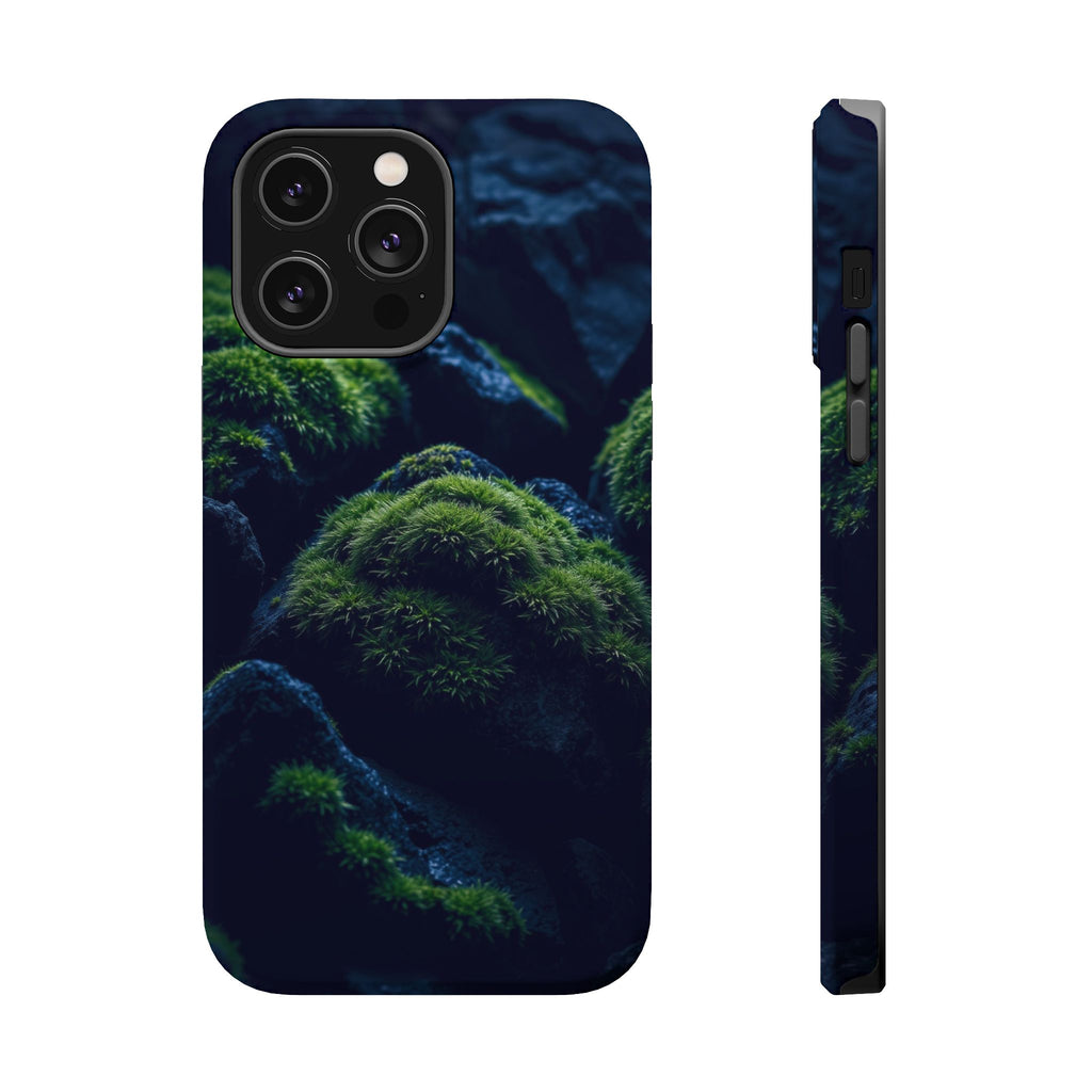 iPhone Dreamy Moss Covered Rocks Design Slim Everyday iPhone 18 · iPhone Case