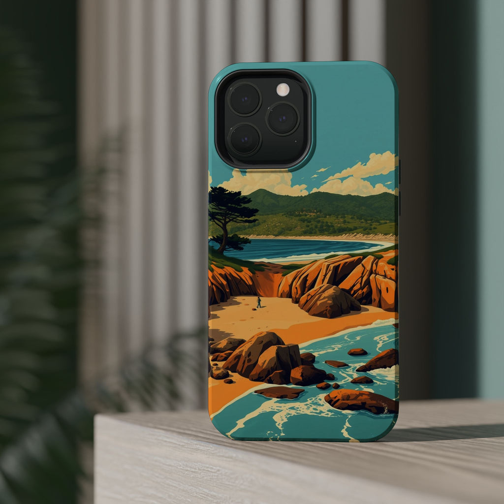 iPhone Pebble Beach Vintage Retro Poster Slim Everyday iPhone Designer · iPhone